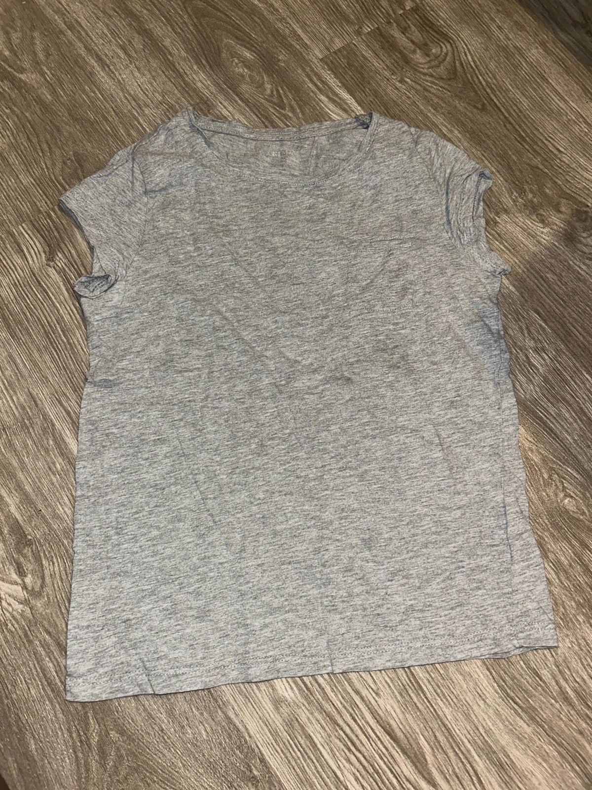T-shirt simple gris 10 ans Kiabi