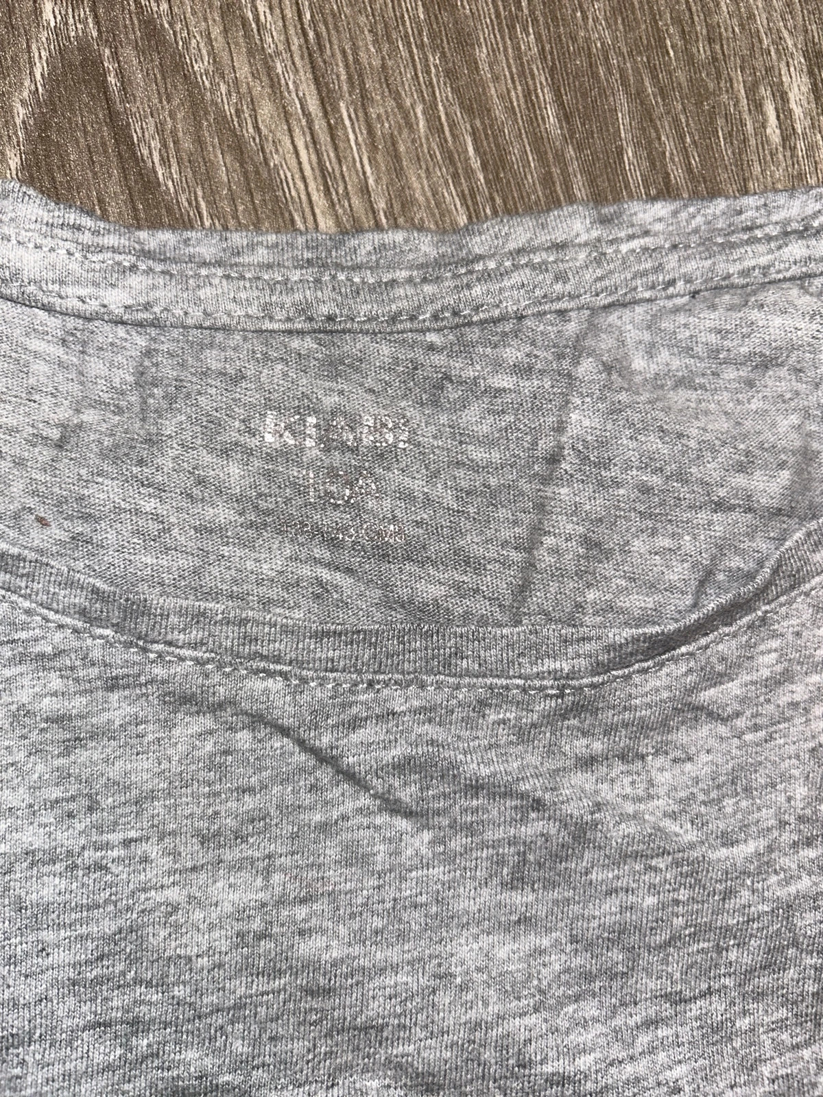 T-shirt simple gris 10 ans Kiabi – Kiabi – taille 10 ans / 140 cm 2