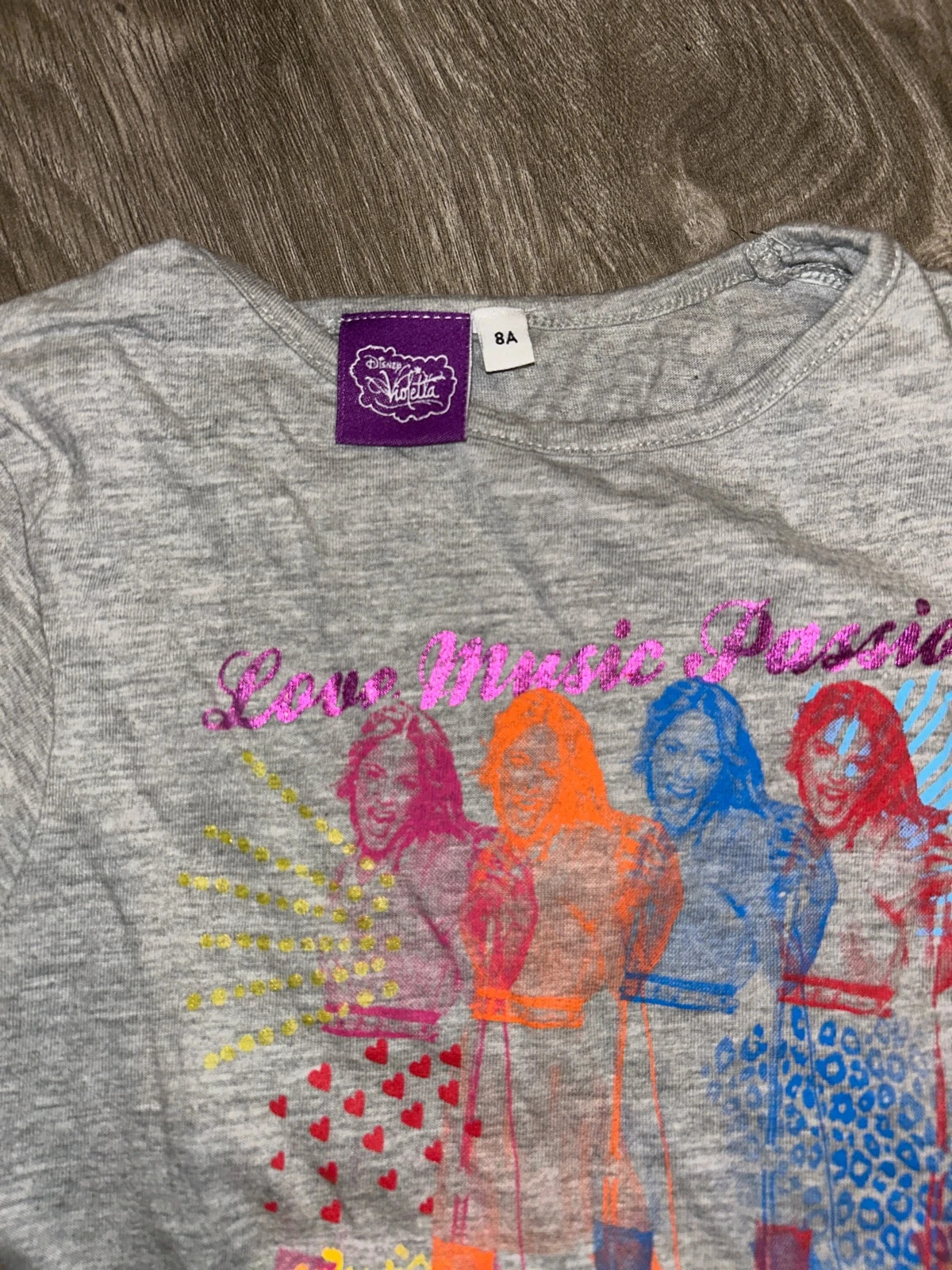 T-shirt violetta 8 ans bon état – Violetta – taille 8 ans / 128 cm 2