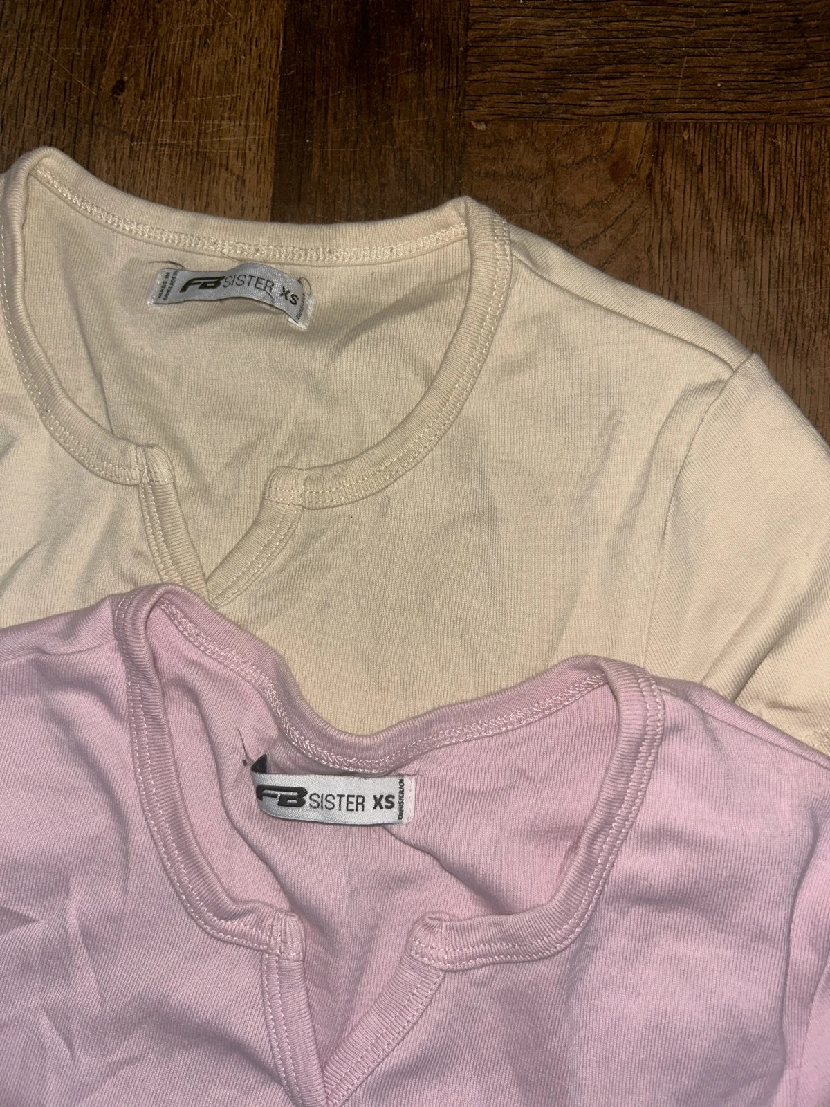 Lot de 2 t-shirt taille XS – New Yorker – taille XS / 34 / 6 2
