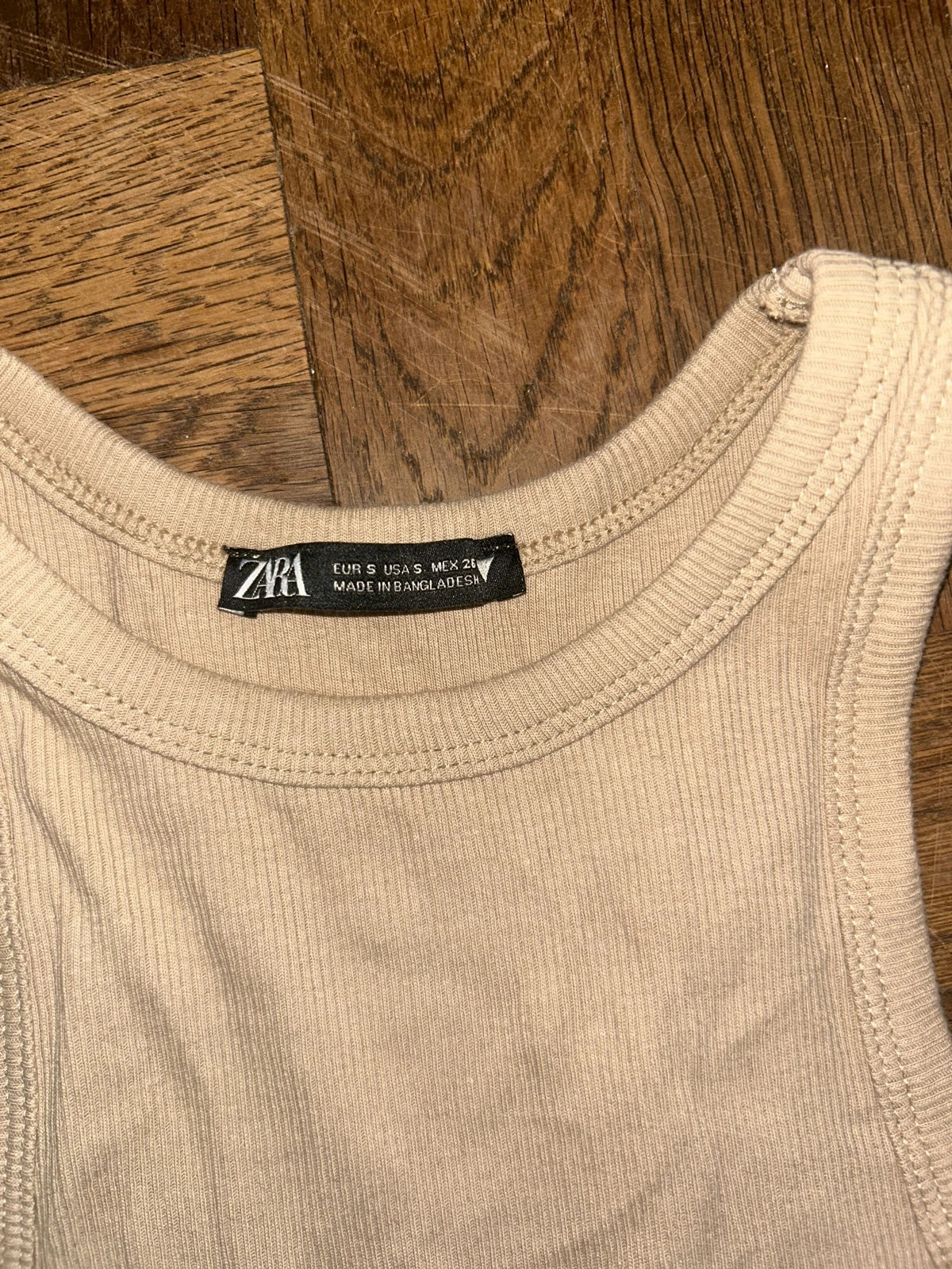 Crop top débardeur ZARA taille S – Zara – taille S / 36 / 8 2