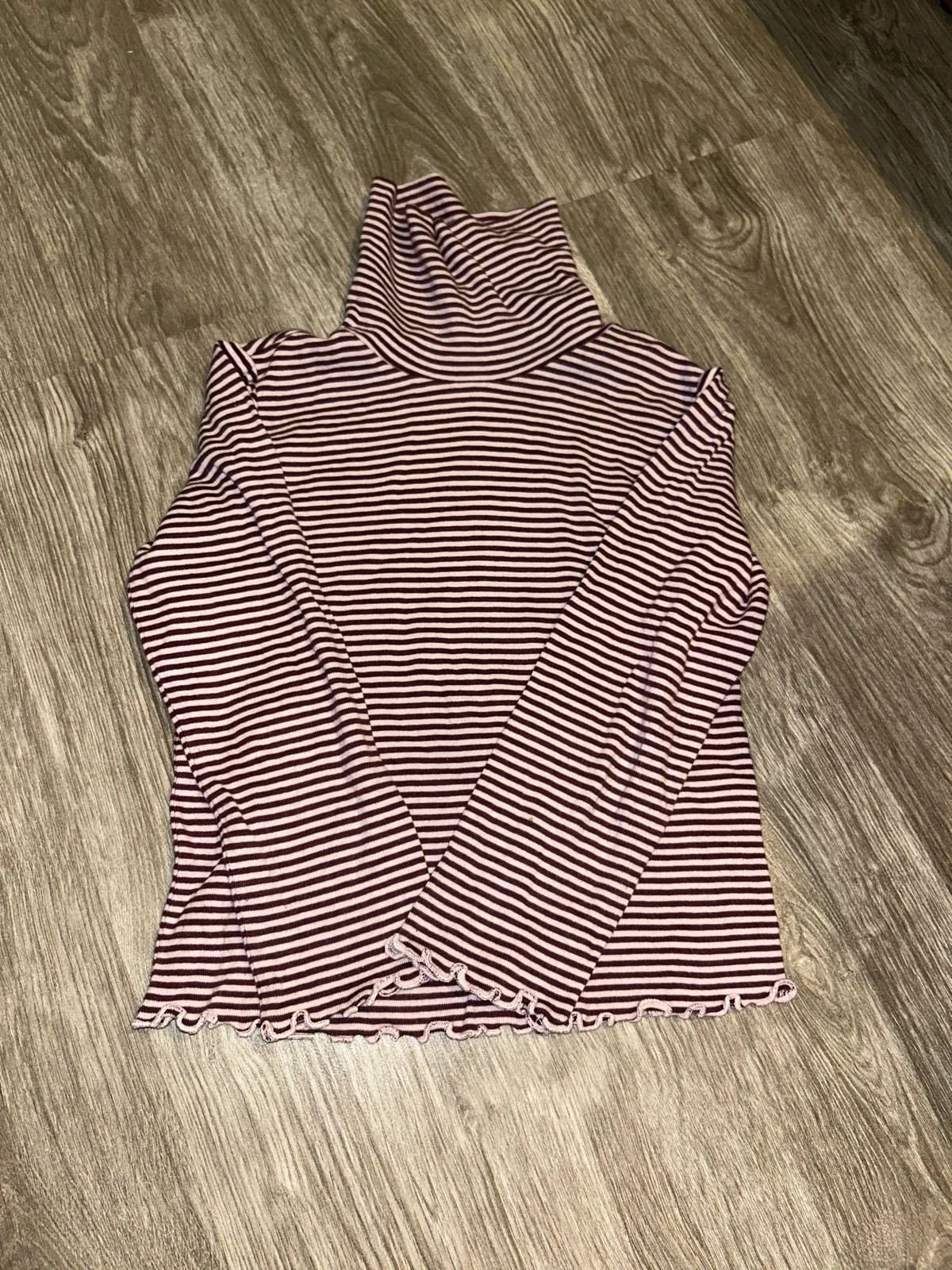 T-shirt col roulé manche longue 7 ans