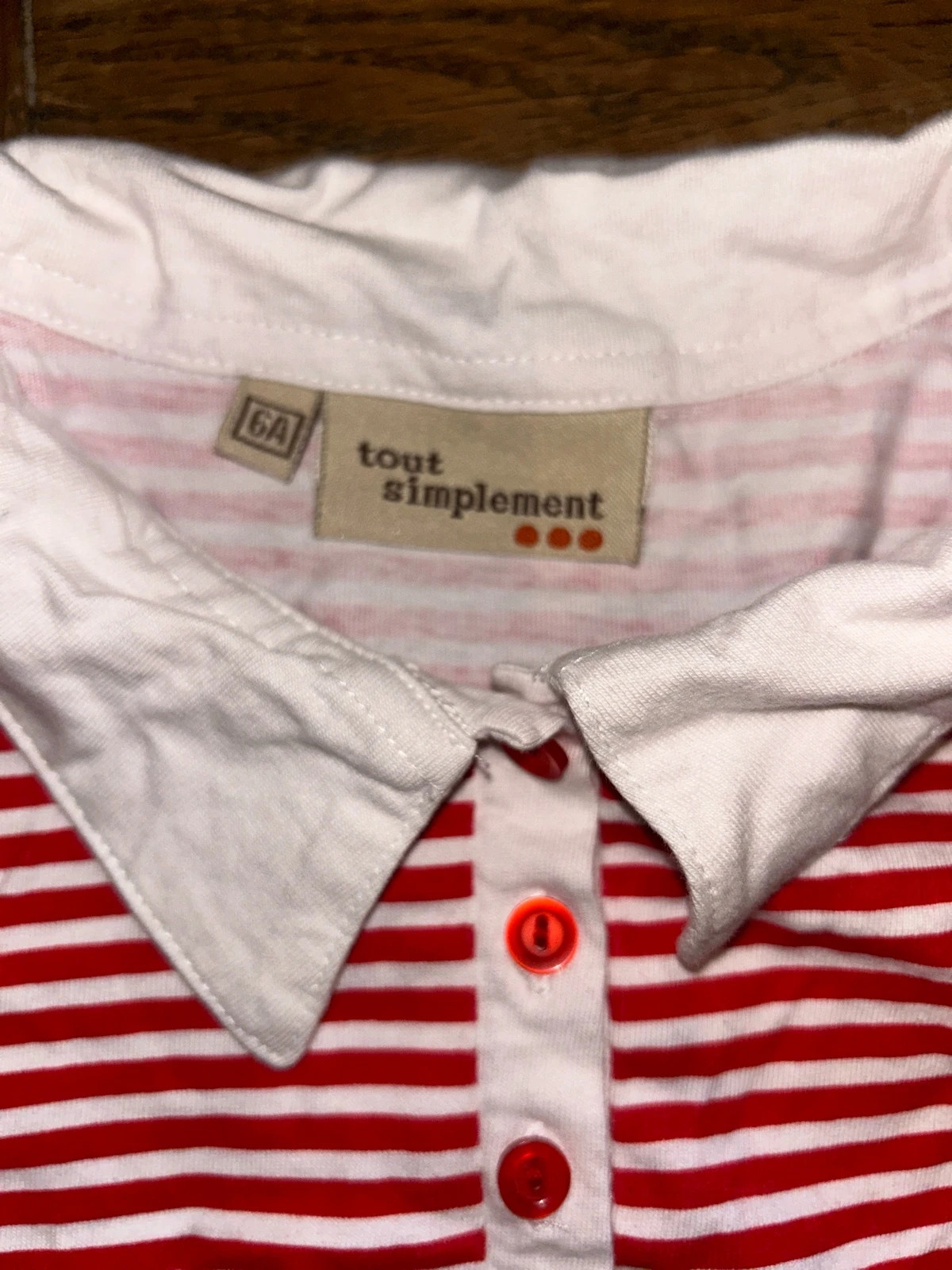 Polo taille 6 ans – Tout Simplement – taille 6 ans / 116 cm 3