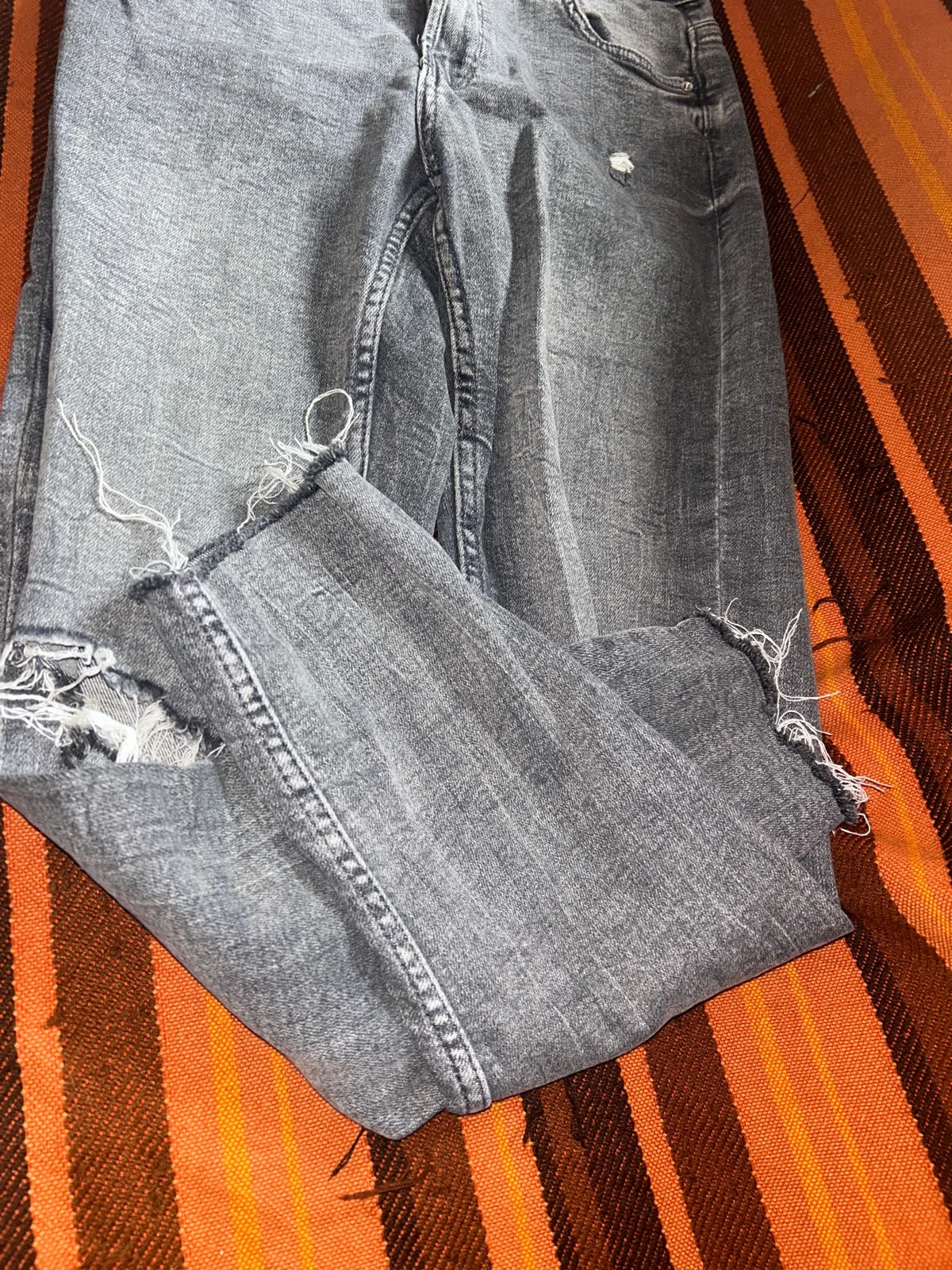 Jean troué taille basse 34 – Bershka – taille XS / 34 / 6 2