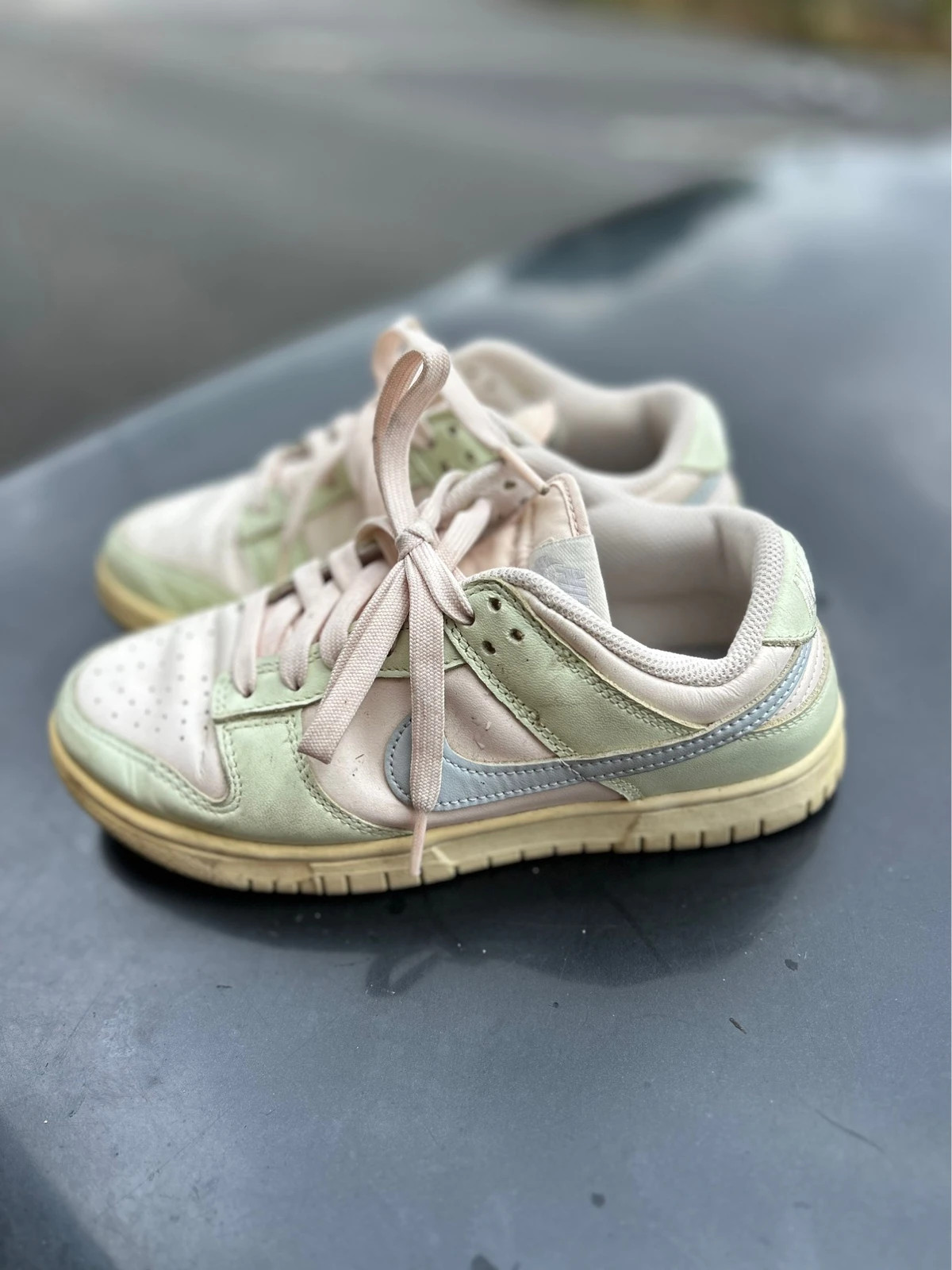 Nike Dunk Low Vert/Beige – Taille 36.5 – Nike – taille 36.5 4