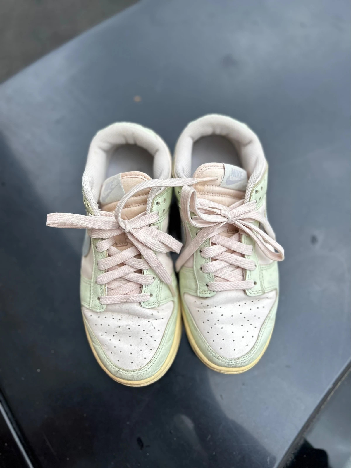 Nike Dunk Low Vert/Beige – Taille 36.5