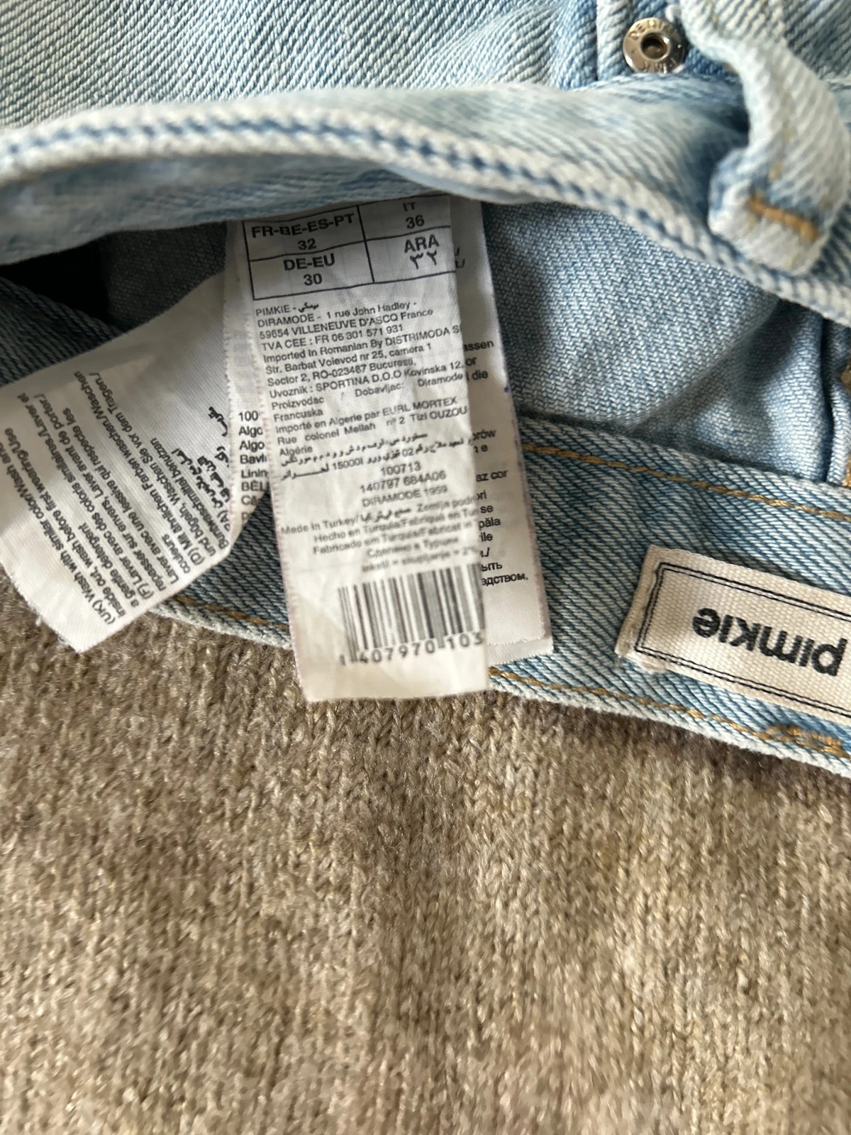 Jean Pimkie taille 32 – Pimkie – taille XXS / 32 / 4 5