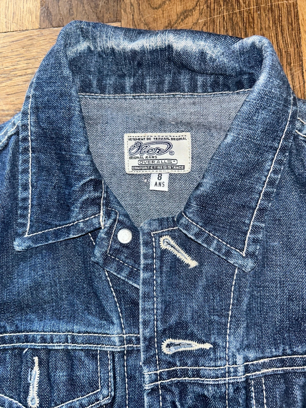 Veste jeans Ober original Mans – Ober – taille 8 ans / 128 cm 2