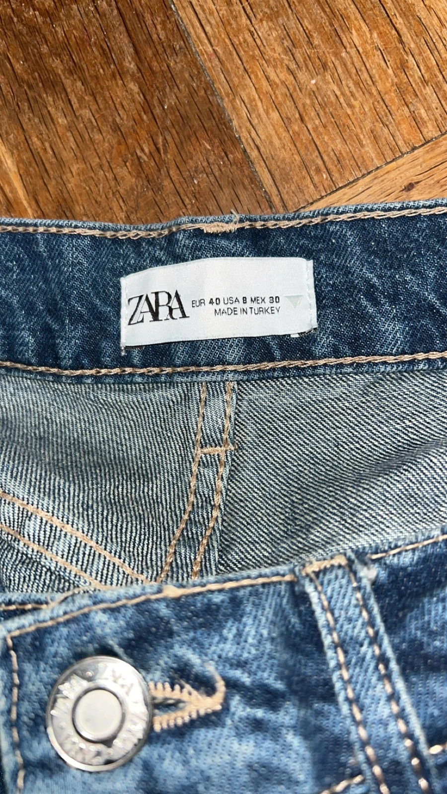 Jean droit Zara taille 40 – Zara – taille L / 40 / 12 4