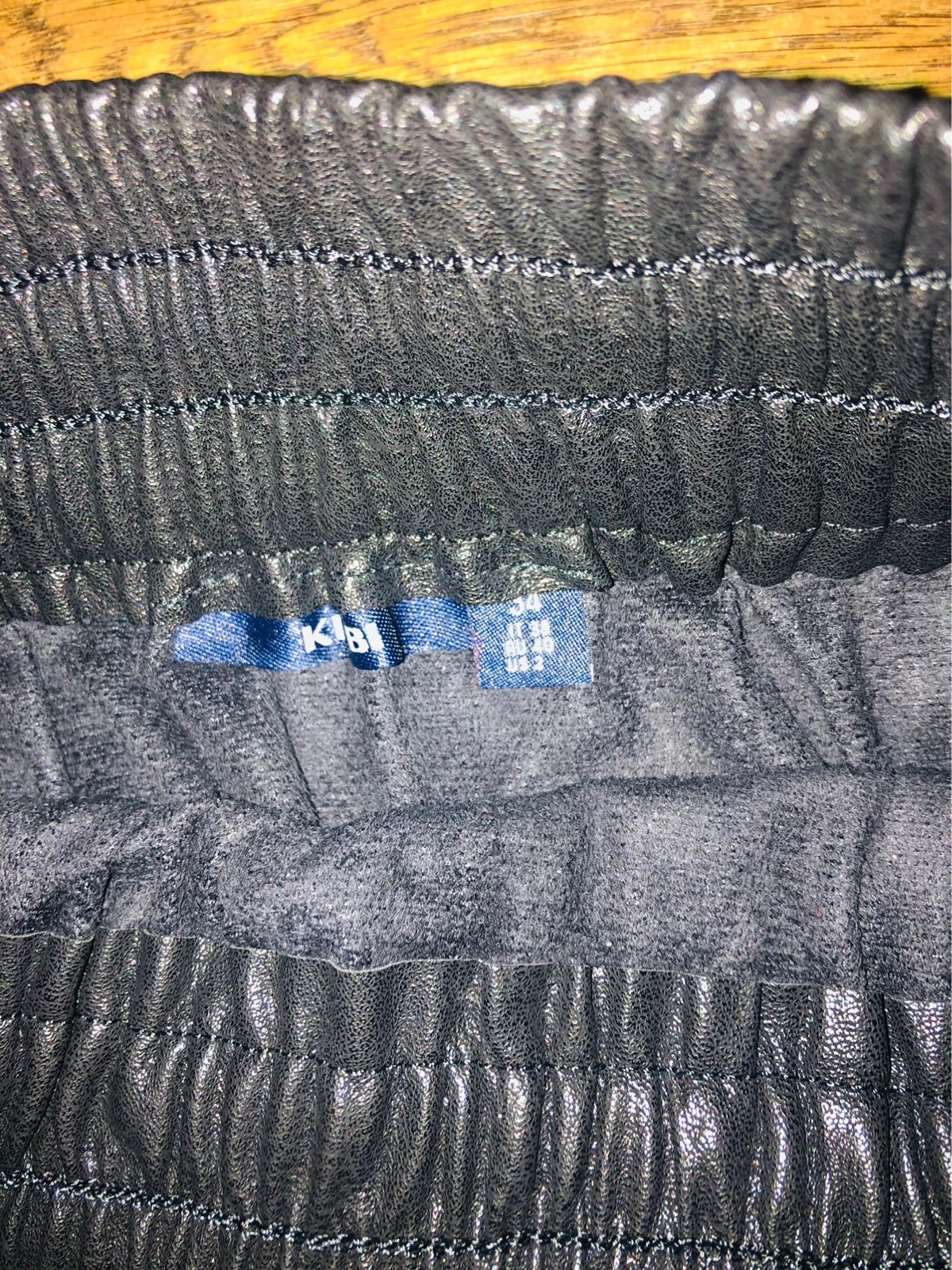 Jupe faux cuir – Kiabi – taille XS / 34 / 6 2