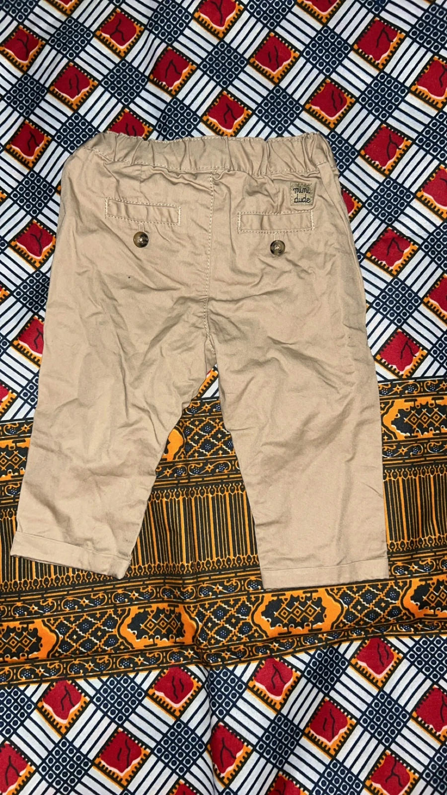 Pantalon bébé style chino 6 mois – Kiabi – taille 6-9 mois / 68 cm 2