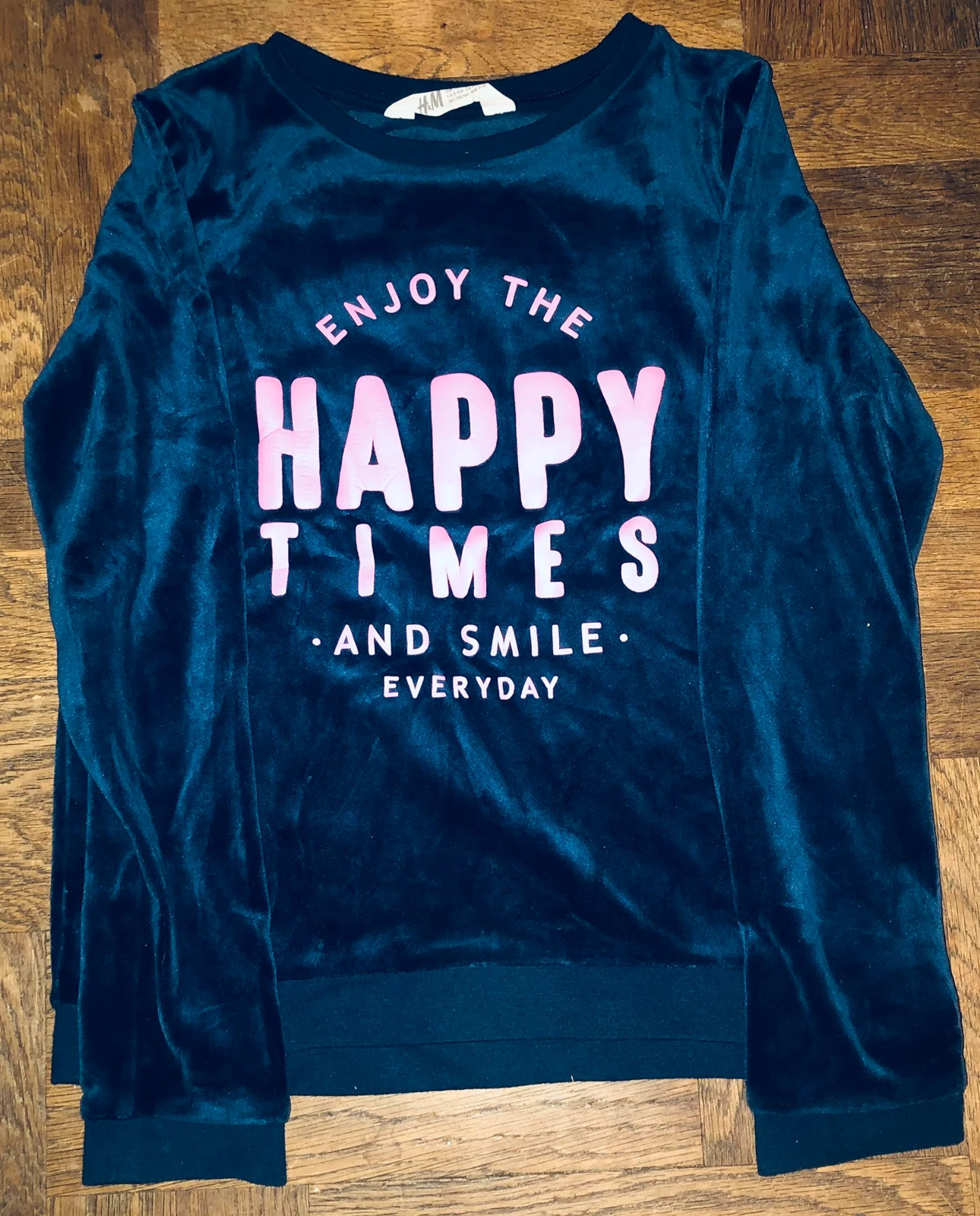 Pull velour 8-10 ans H&M