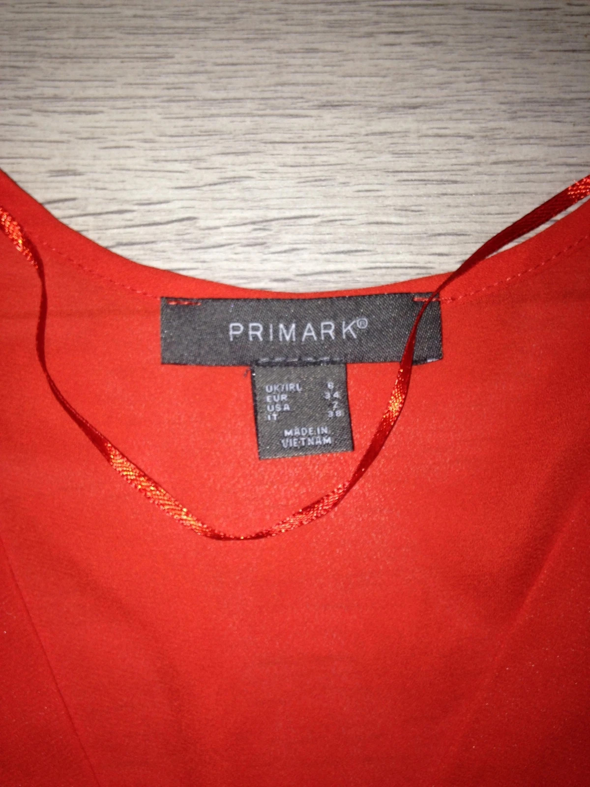 Chemise manche longue – Primark – taille XS / 34 / 6 2