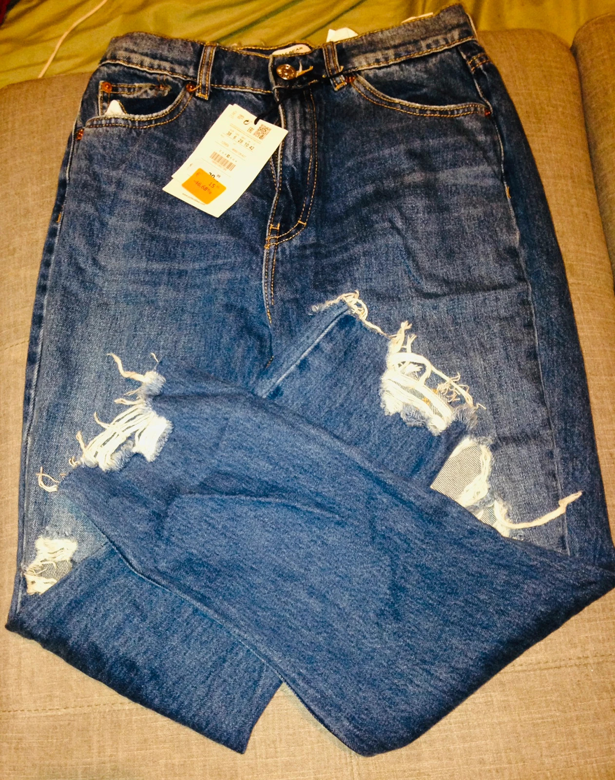 Jean mom pull & bear taille 38 – Pull & Bear – taille M / 38 / 10 3