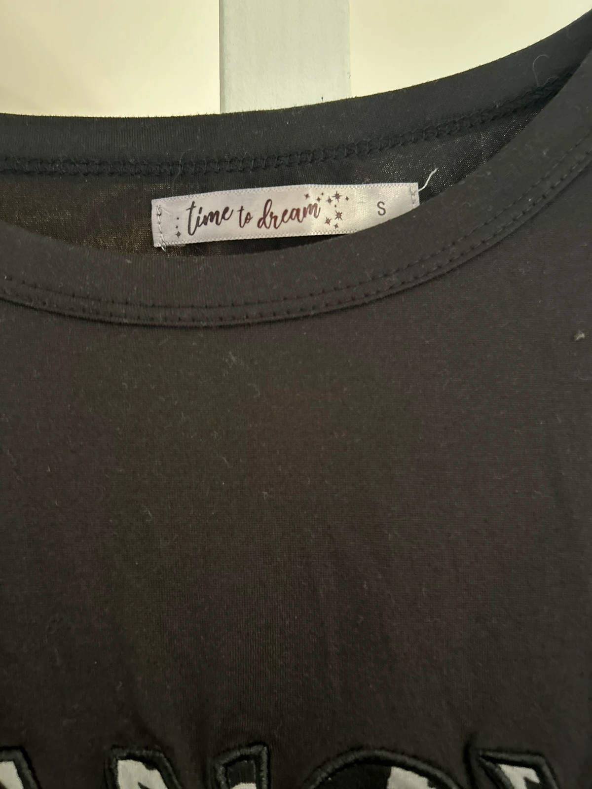 T-shirt manche longue taille S – Time to dream – taille S / 36 / 8 3