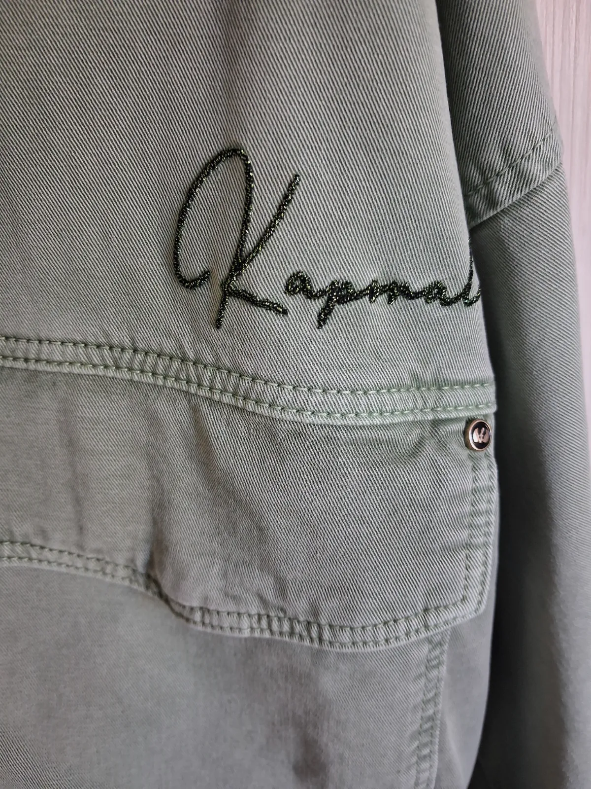 Veste légère à capuche Kaporal vert d'eau – Kaporal – taille L 6