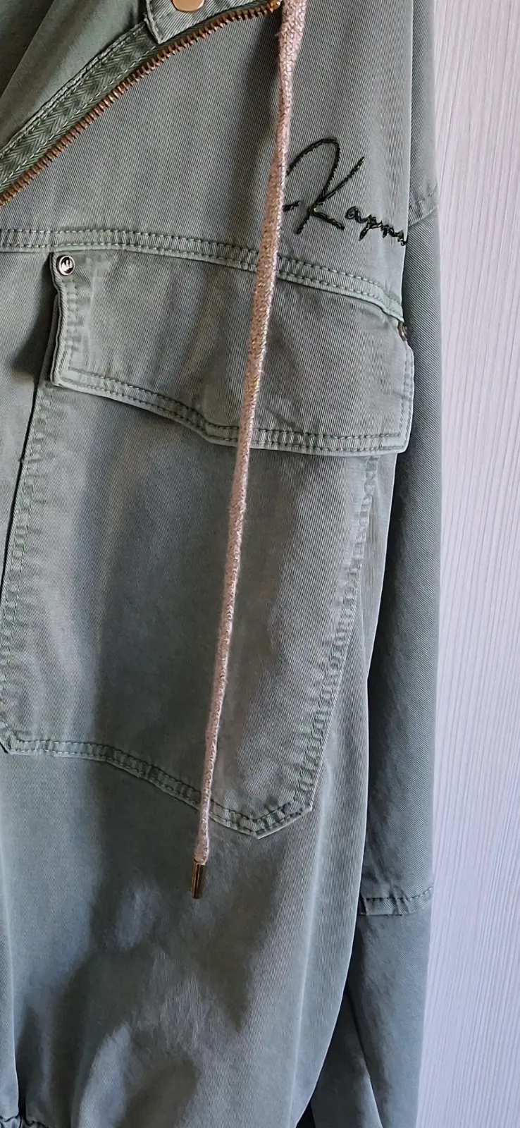 Veste légère à capuche Kaporal vert d'eau – Kaporal – taille L 2