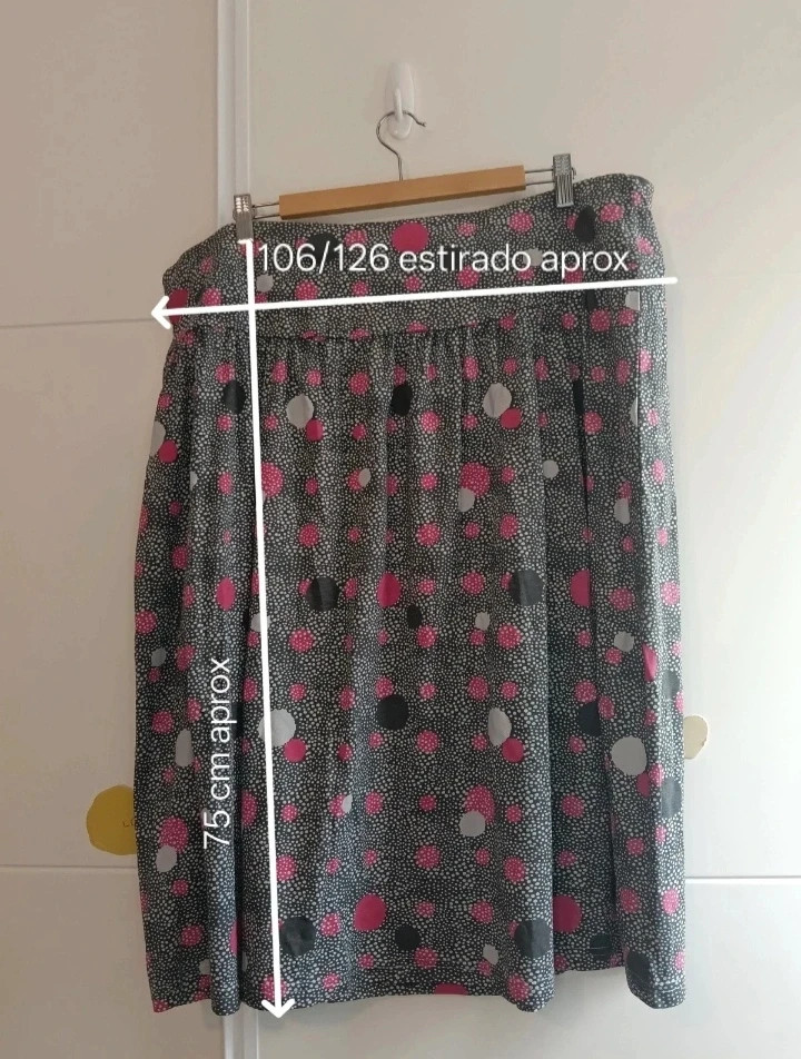 Falda #lunares Viral Taillisime #LaRedoute Talla 52( medidas ) Nueva (No envío por Vinteg Go)🙏 – La Redoute – taille 6XL / 52 / 24 2