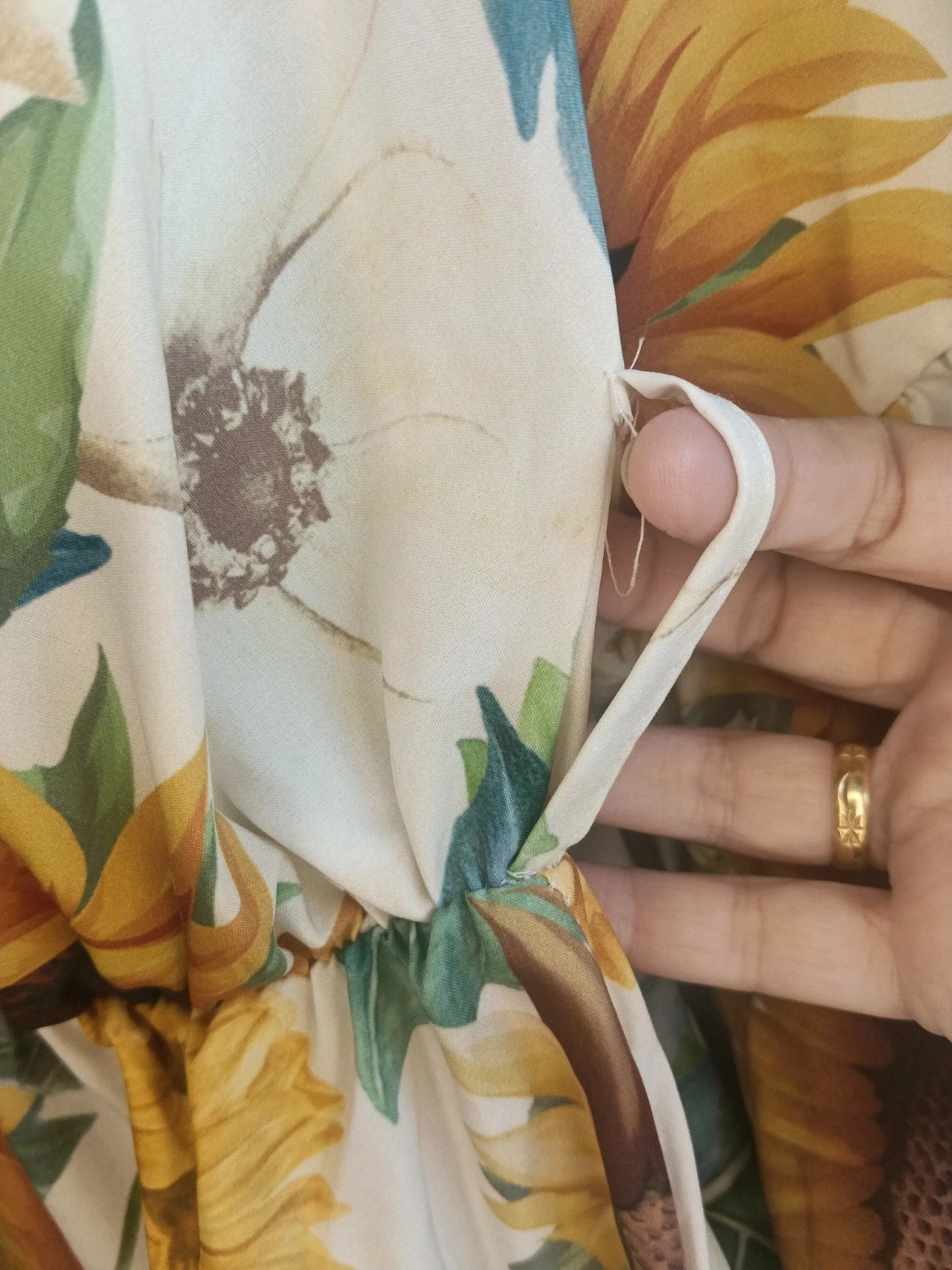 Vestido largo #maxi girasoles talla única viral No envío por Vinteg Go 🙏 – taille Taille unique 4