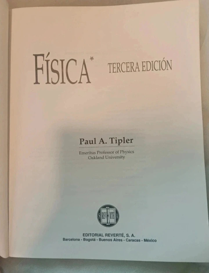 Física #Paul A. Tipler Viral Tomo 1 (3ª Edición) No envío por Vinteg Go 🙏 3