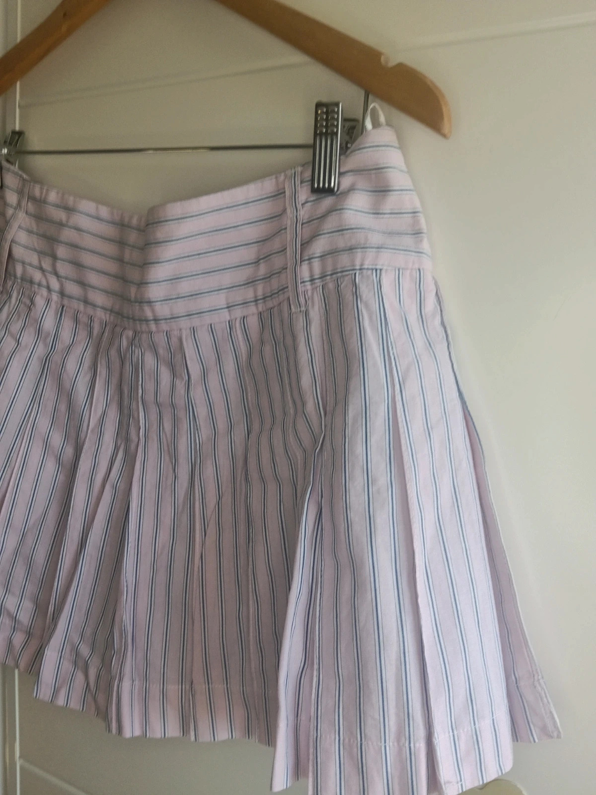 Falda/ pantalón rayas rosa/ azul #Zara Talla M No envío por Vinteg Go 🙏 – Zara – taille M / 38 / 10 5
