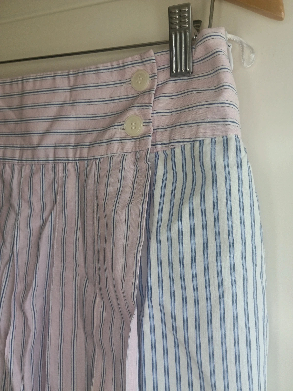 Falda/ pantalón rayas rosa/ azul #Zara Talla M No envío por Vinteg Go 🙏 – Zara – taille M / 38 / 10 3