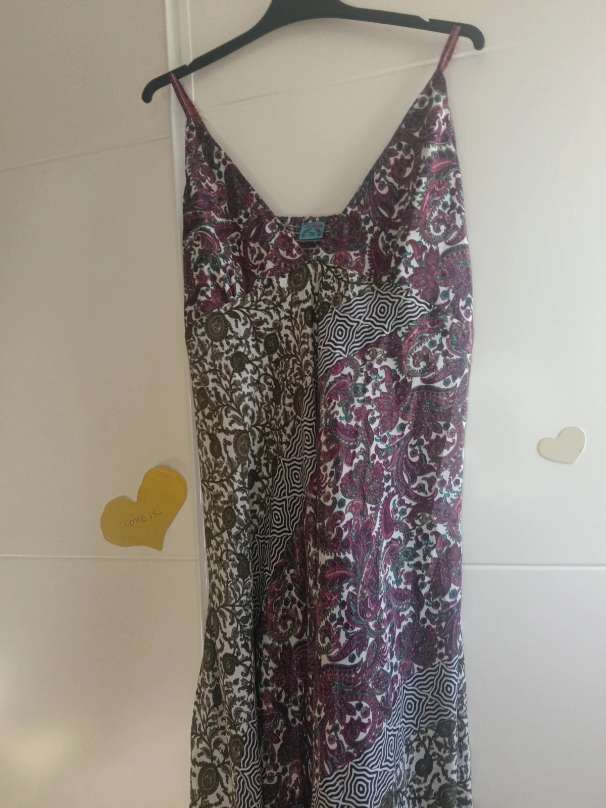 Vestido #maxi multicolor boho Jasmine Free Size Viral No envío por Vinteg Go 🙏 – Jasmine – taille Taille unique 3