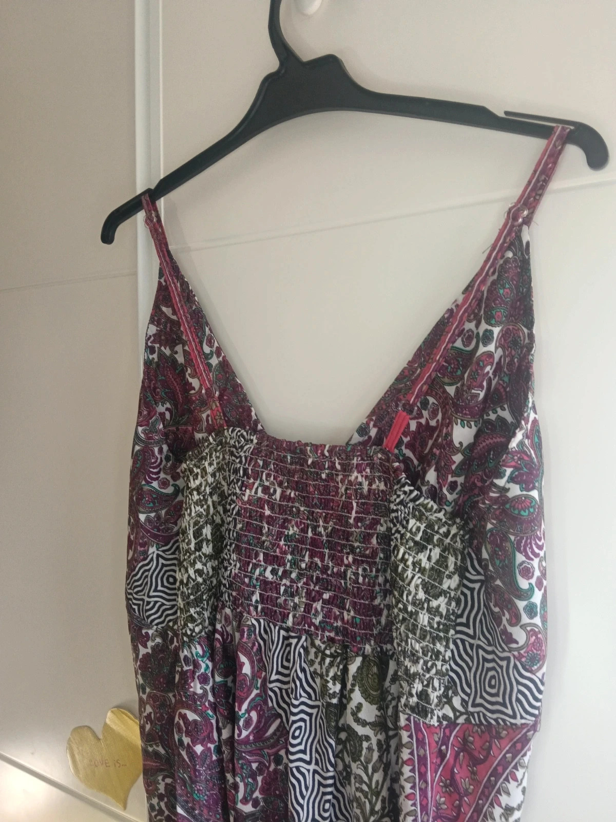 Vestido #maxi multicolor boho Jasmine Free Size Viral No envío por Vinteg Go 🙏 – Jasmine – taille Taille unique 5