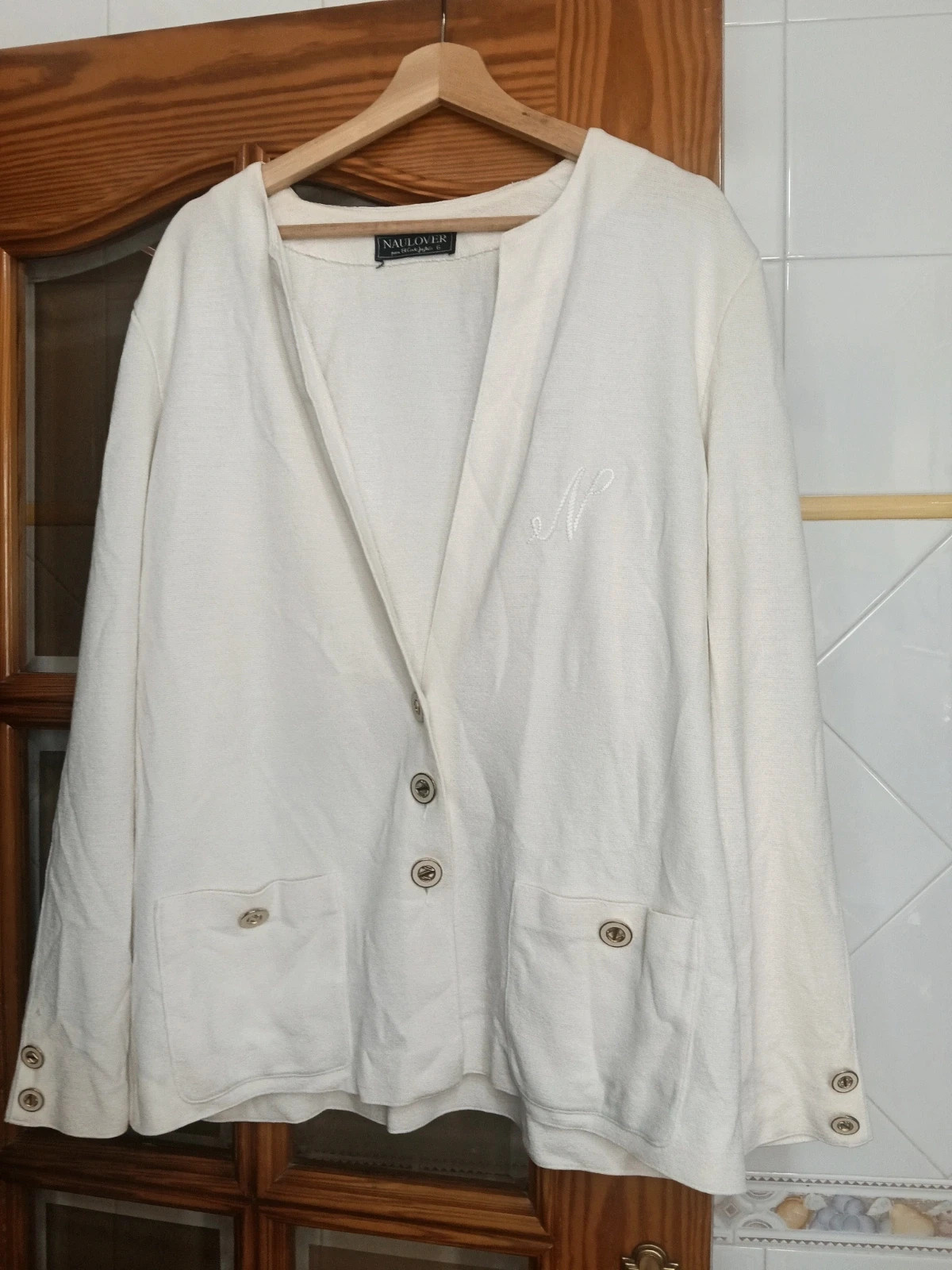 Noulover#Chaqueta punto #Naulover Talla 6 (48/50) Blazer Crudo viral No envío por Vinteg Go 🙏 – Naulover – taille 5XL / 50 / 22 2