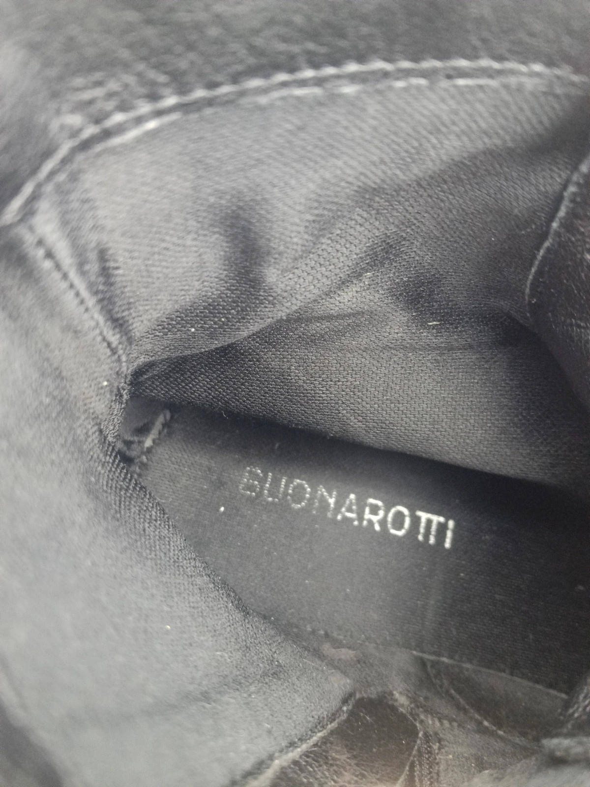 Botas militares negras Buonarotti Talla 37 Con cordones y cremallera Viral 💥 – Buonarotti – taille 37 4