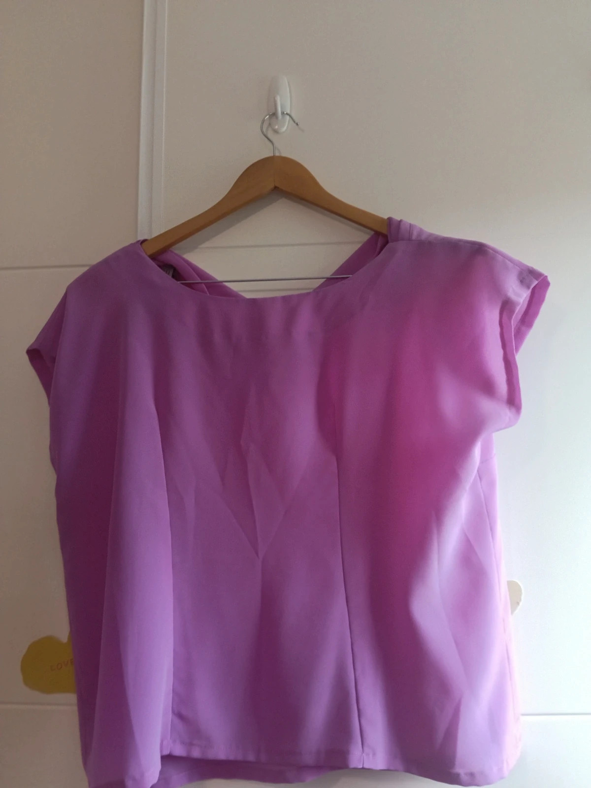 Blusa viral cuello drapeado hombreras 50/52(Medidas) – taille 5XL / 50 / 22 4