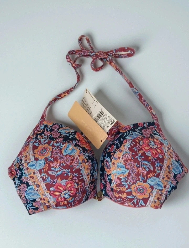 Top Bikini women'secret multicolor viral Talla 95C 💎No envío por Vinteg Go 🙏