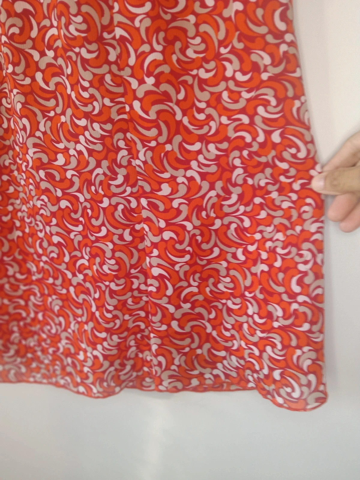 Falda midi retro psicodélica Costura 40 T52( Plus Size )(Medidas) No envío por Vinteg Go 🙏 – COSTURA 40 – taille 6XL / 52 / 24 3