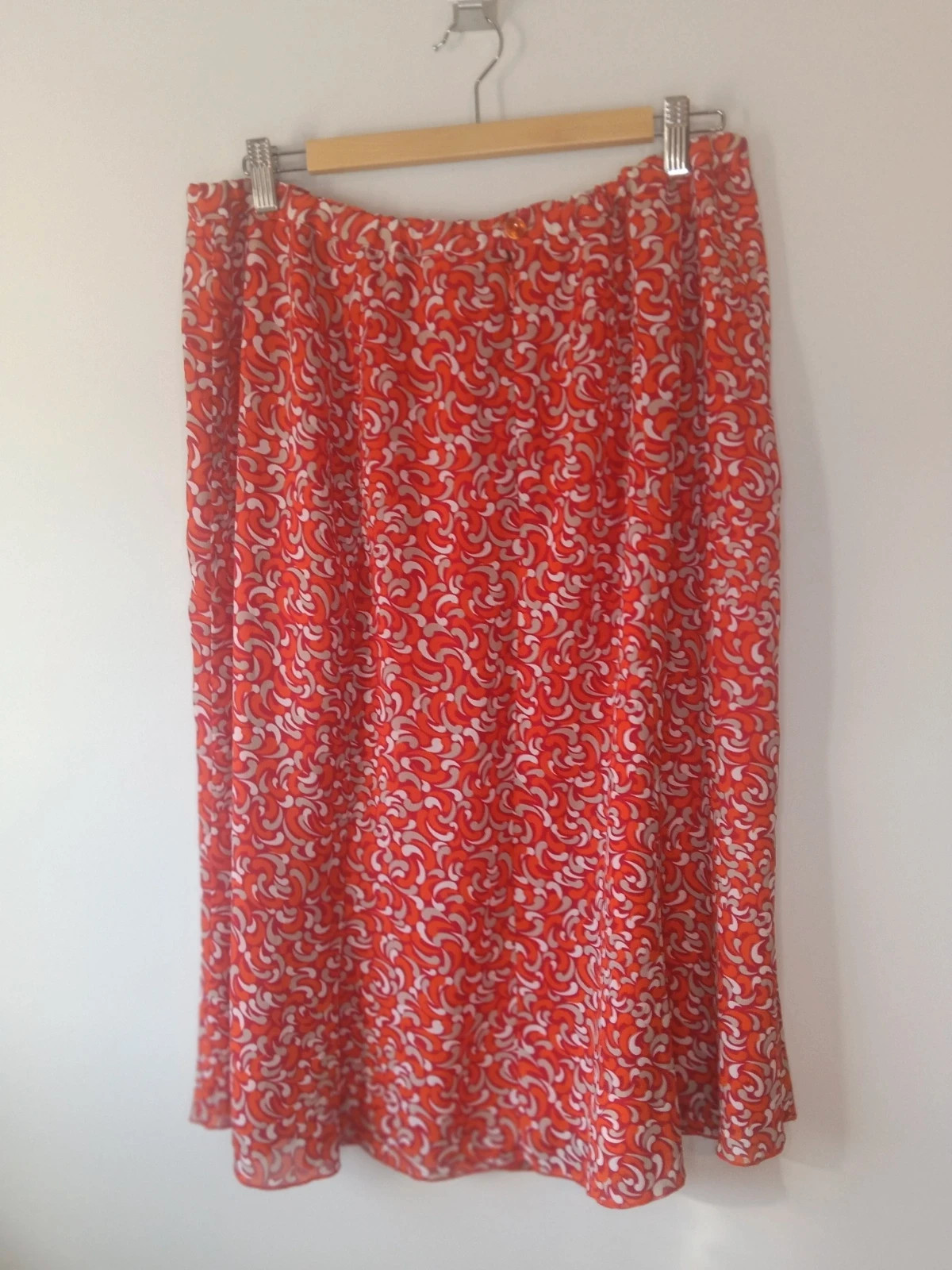 Falda midi retro psicodélica Costura 40 T52( Plus Size )(Medidas) No envío por Vinteg Go 🙏 – COSTURA 40 – taille 6XL / 52 / 24 4