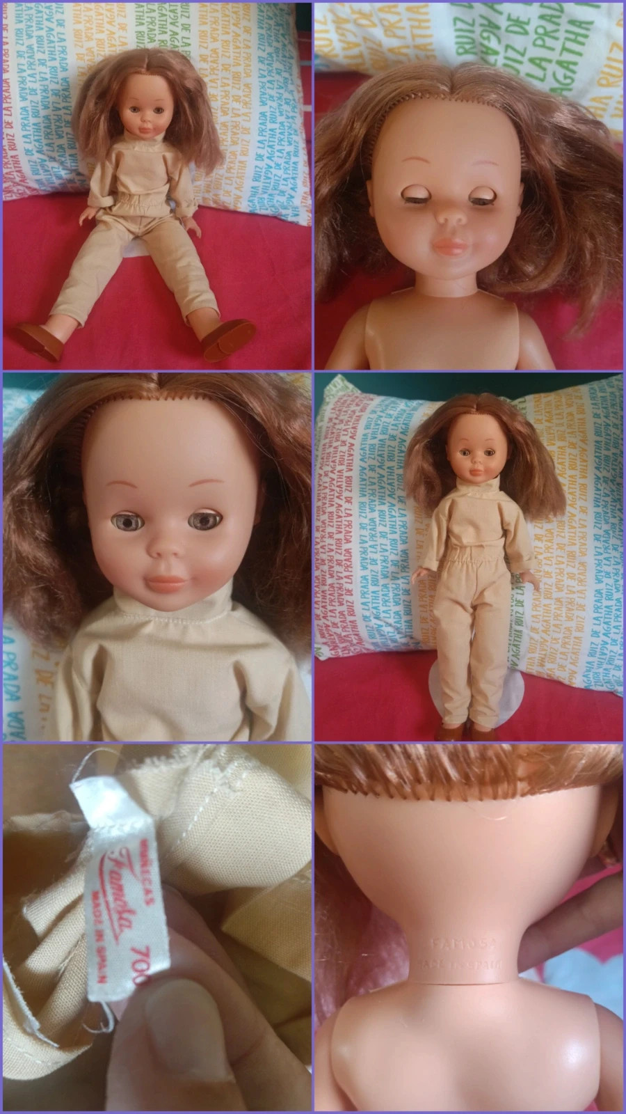 Muñeca Nancy Vintage Famosa Años 80 Mono Beige y Zapatos Viral Venta En Mano 🫱 – Famosa – taille Prématuré, jusqu'à 44cm 2