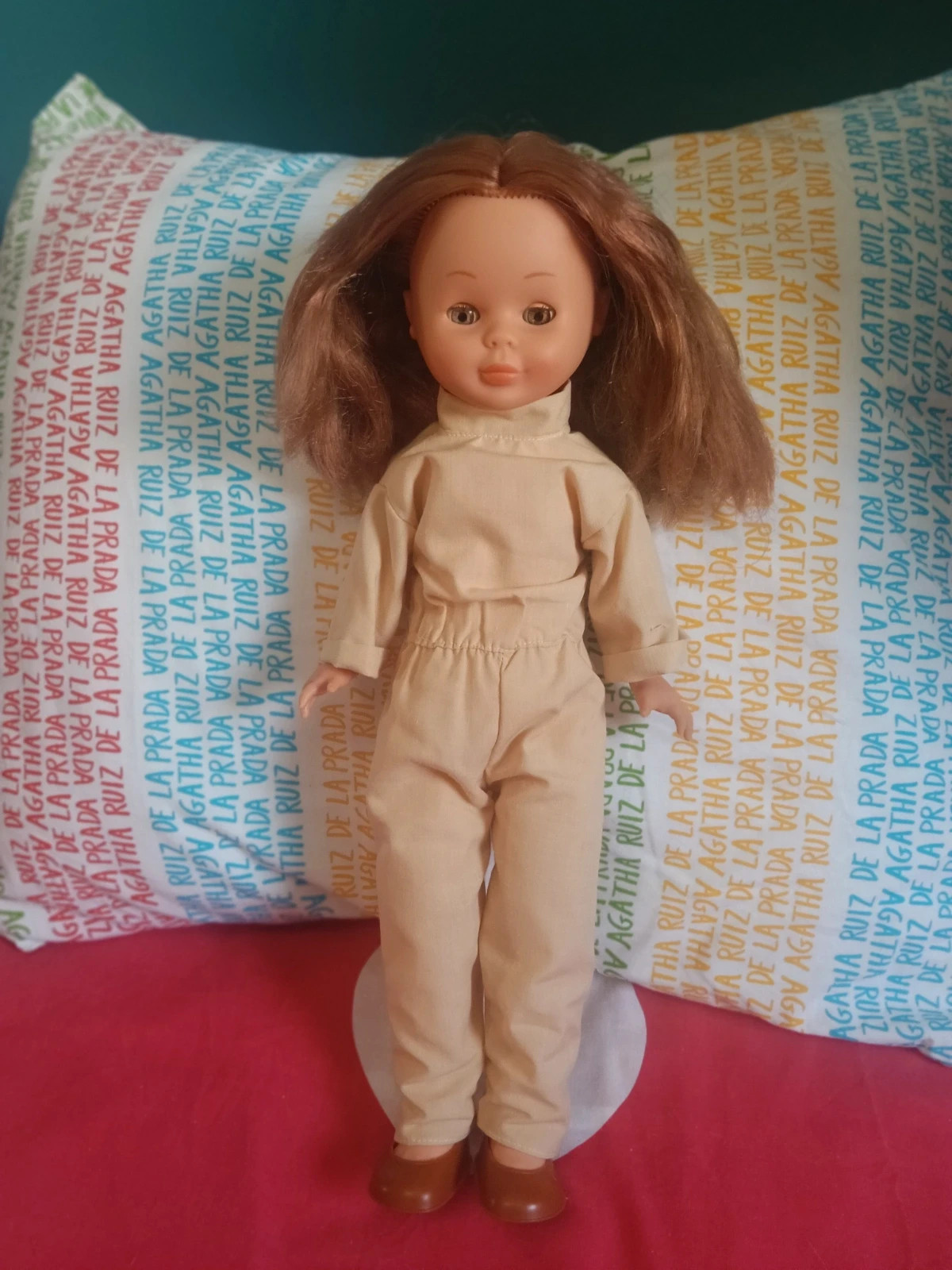 Muñeca Nancy Vintage Famosa Años 80 Mono Beige y Zapatos Viral Venta En Mano 🫱 – Famosa – taille Prématuré, jusqu'à 44cm 3
