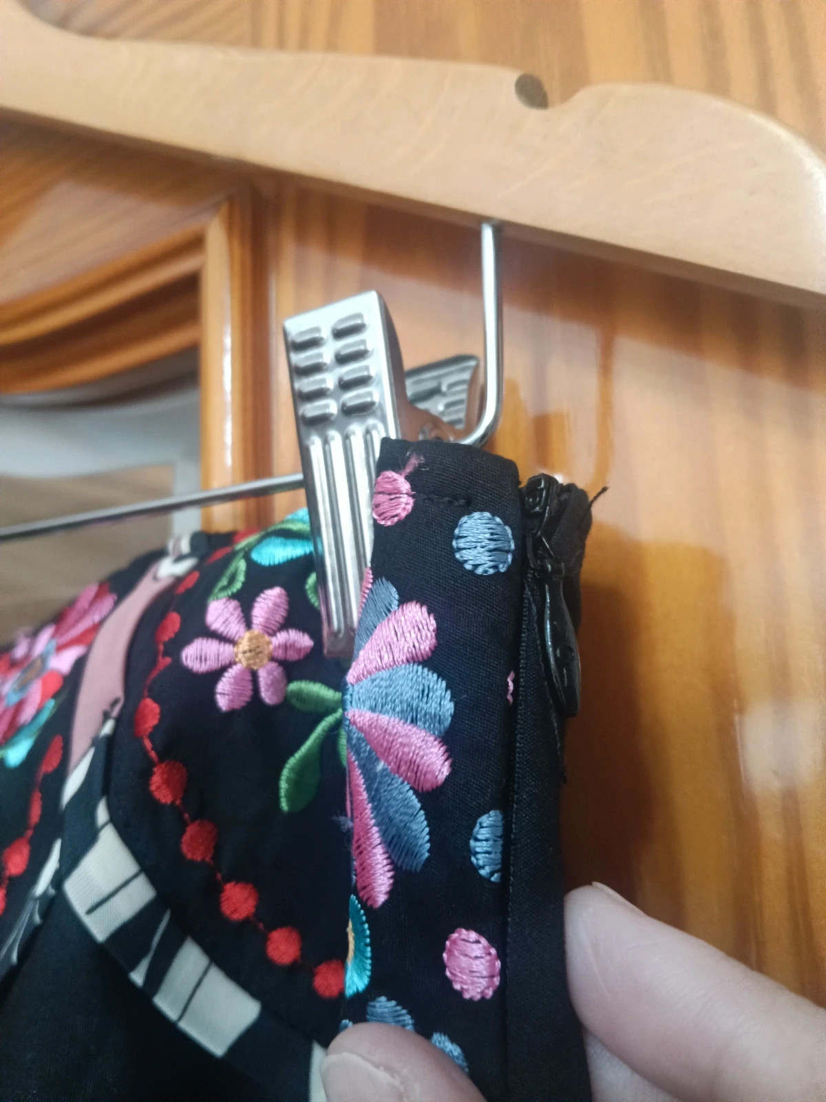 Falda bordada negra flores viral de VODKA 🖤 Talla M No envío por Vinteg Go 🙏 – Vodka – taille M / 38 / 10 3