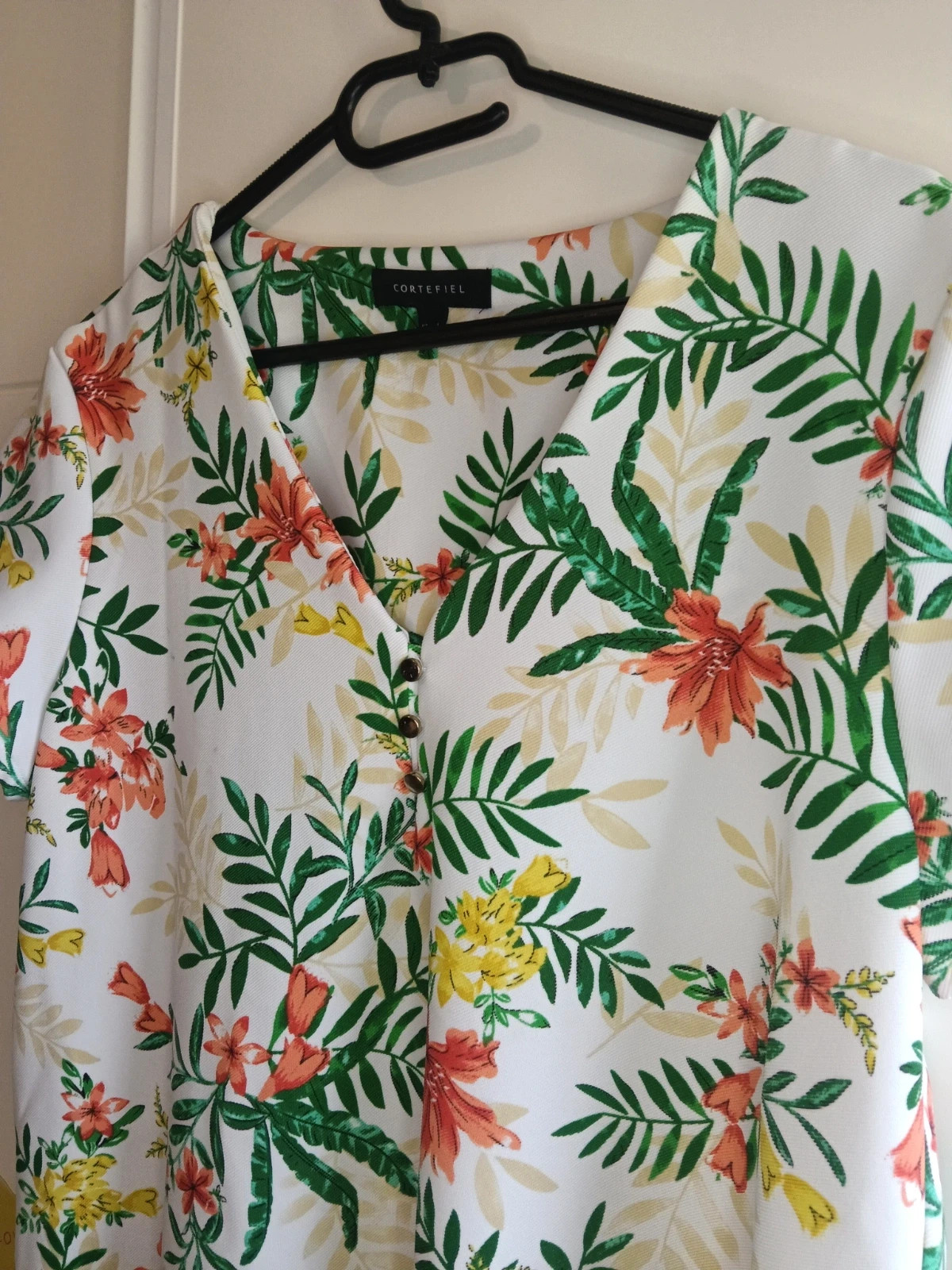 Vestido Cortefiel flores viral 💎 Talla L ( medidas)No envío por Vinteg Go 🙏 – Cortefiel – taille L / 40 / 12 4