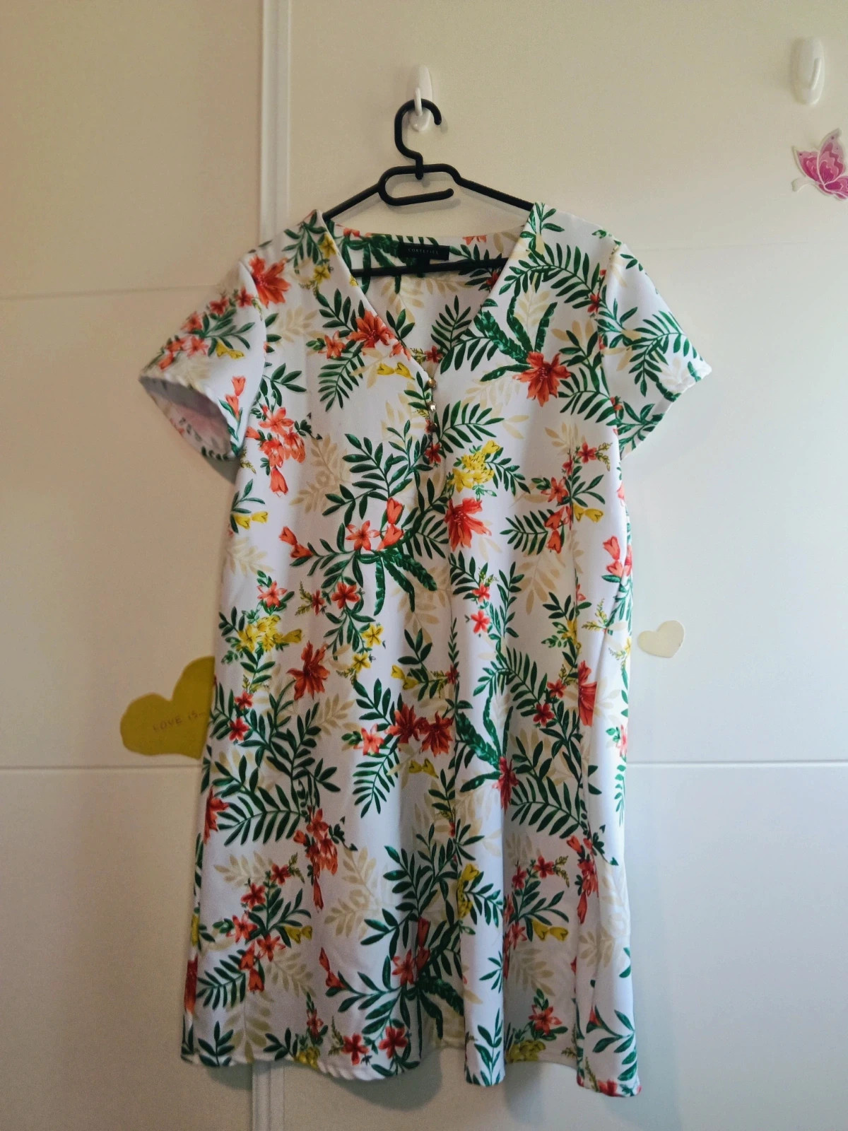 Vestido Cortefiel flores viral 💎 Talla L ( medidas)No envío por Vinteg Go 🙏 – Cortefiel – taille L / 40 / 12 2