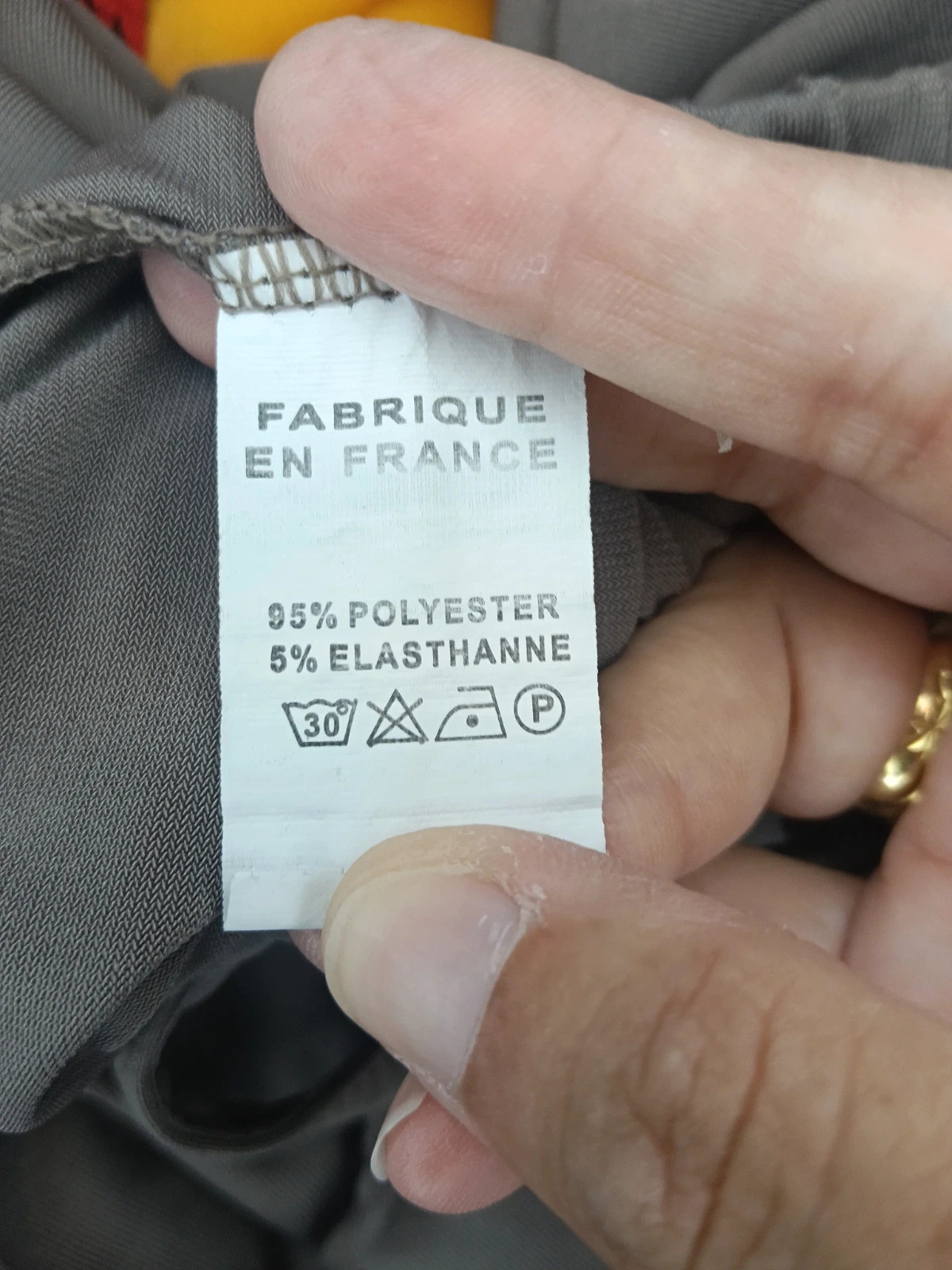 Y2k Pantalón Gris Antracita Fluido - Talla Única CURVY (44 a 54) No envío por Vinteg Go 🙏 – fabricado en francia – taille Taille unique 4