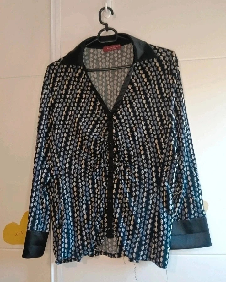 Blusa Satinada atemporal Cappuccini Talla 52 Viral No envío por Vinteg Go 🙏 – Cappuccini – taille 6XL / 52 / 24 2