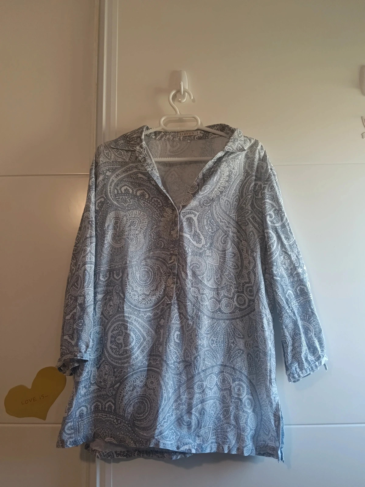 Blusa Lloyd's Paisley Talla 44 Viral 💥 No envío por Vinteg Go 🙏 – Lloyd's – taille XXL / 44 / 16 2