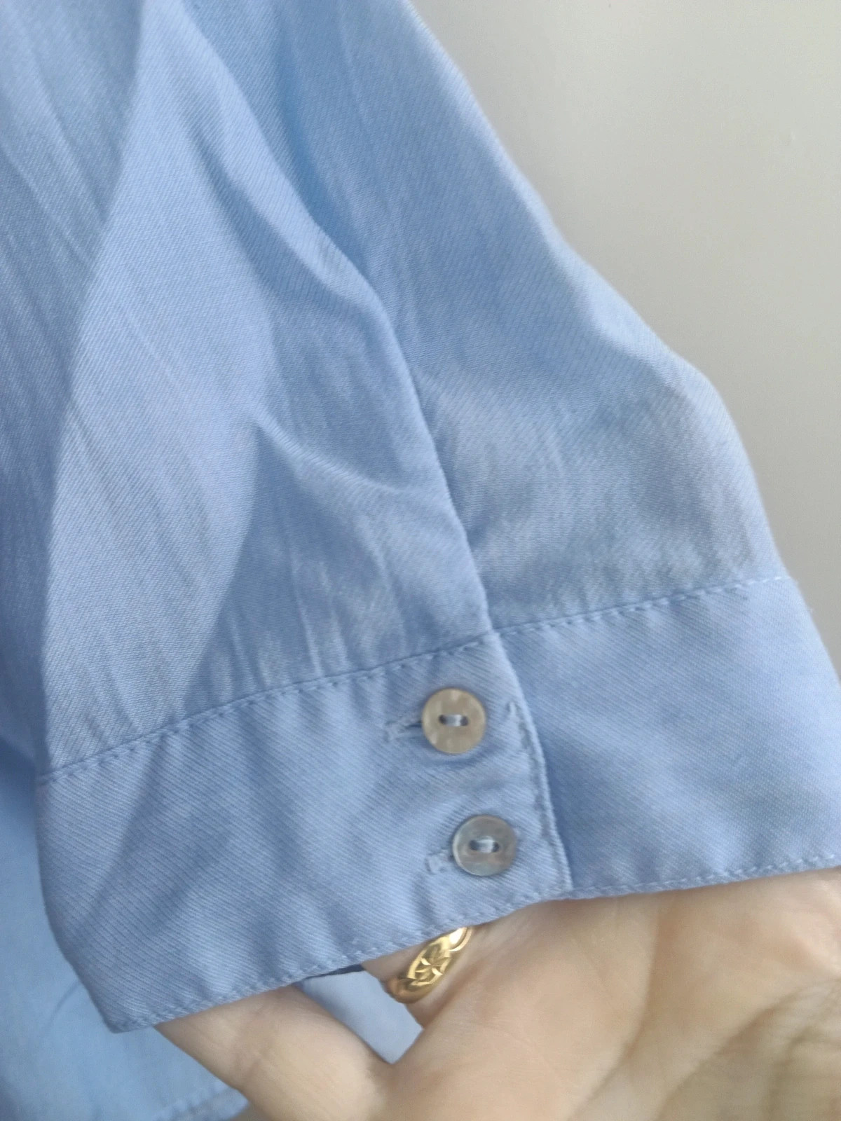 Camisa Azul Zara Viral Oversize Talla M ( hasta 52/54 )Plus Size)medidas No envío por Vinteg Go 🙏 – Zara – taille M / 38 / 10 5