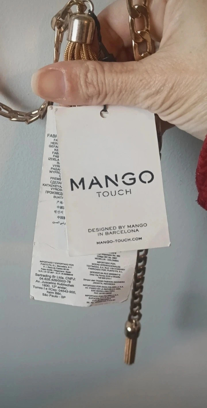 MANGO cinturón joya 💎 dorado con borlas NUEVO No envío por Vinteg Go 🙏 – Mango Touch – taille 85 cm 5
