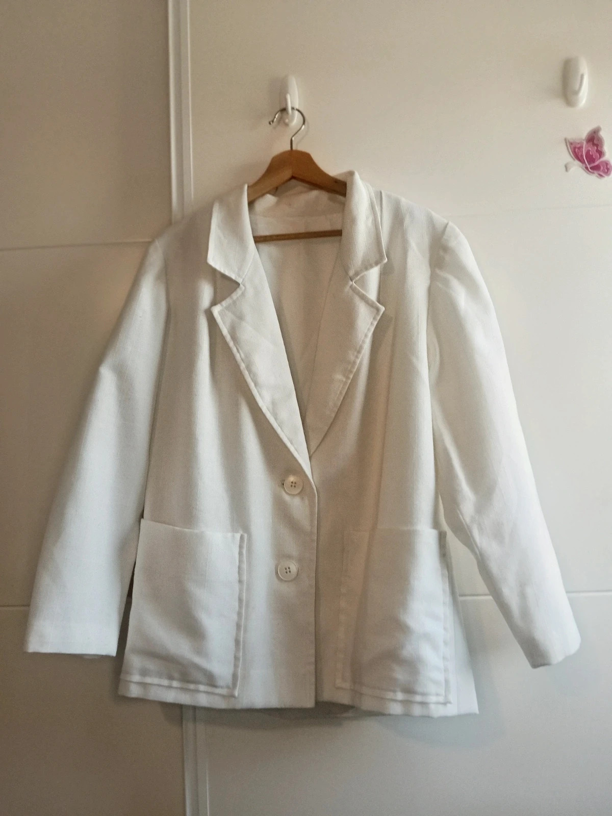 Blazer / Americana Blanca (Talla 46) No envío por Vinteg Go 🙏 – El Corte Inglés – taille XXXL / 46 / 18 2