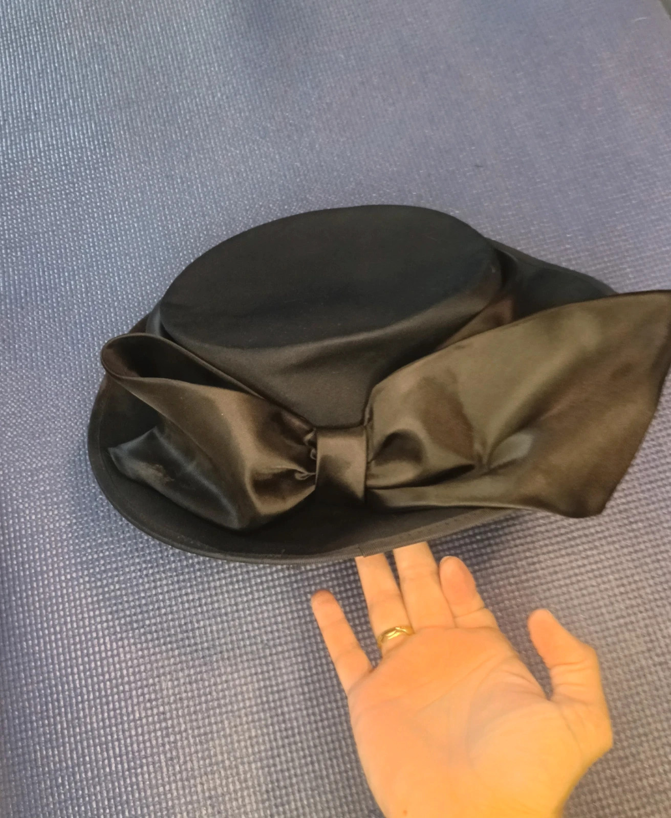 Sombrero 🤠 Peter Bettley London Hat - Elegant Black Occasion Hat – Peter Bettley – taille Taille unique 5
