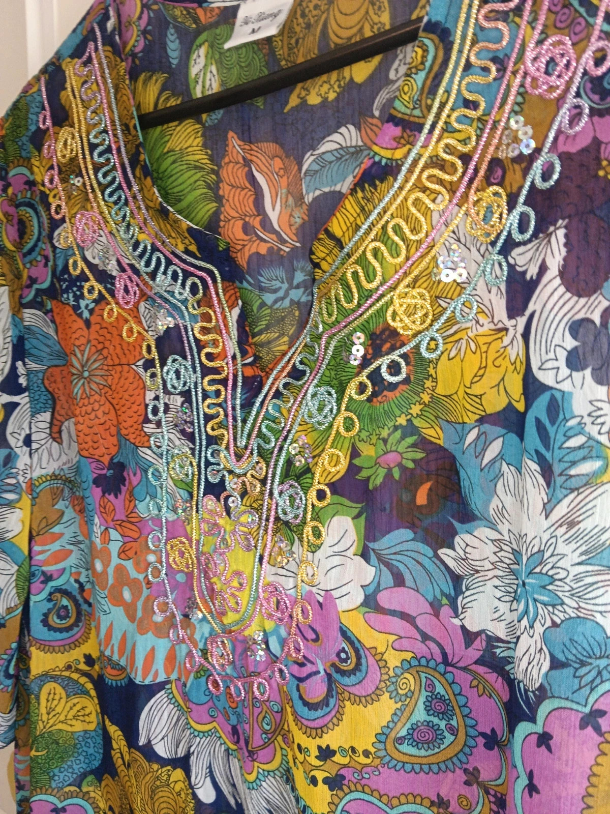 Vestido playero viral multicolor Talla M No envío por Vinteg Go 🙏 – Yi xiang – taille M / 38 / 10 3