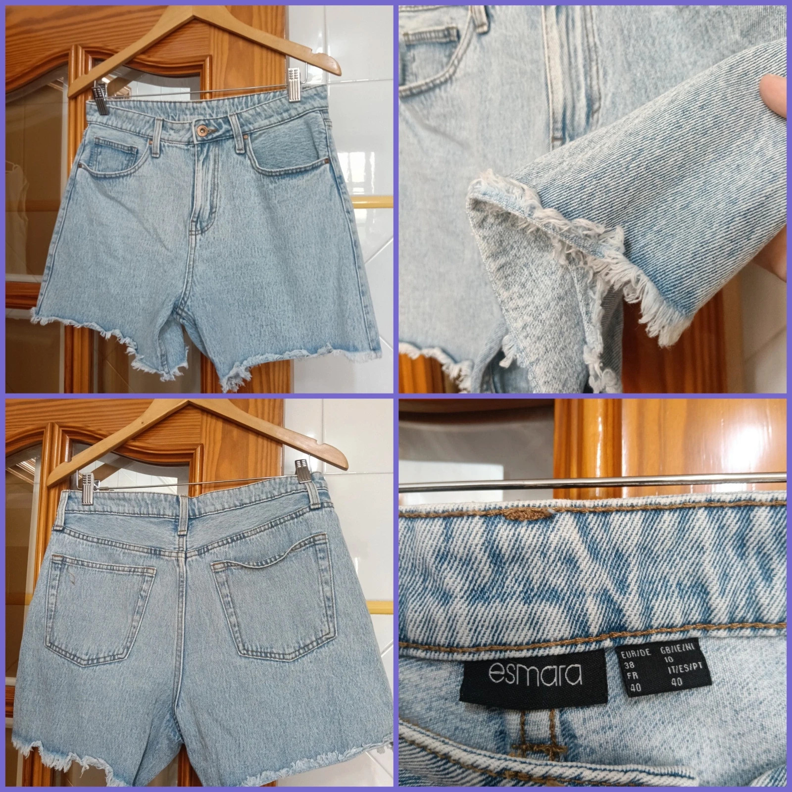 Shorts vaqueros Viral Esmara (Talla 38) nuevos No envío por Vinteg Go 🙏 – Esmara – taille M / 38 / 10