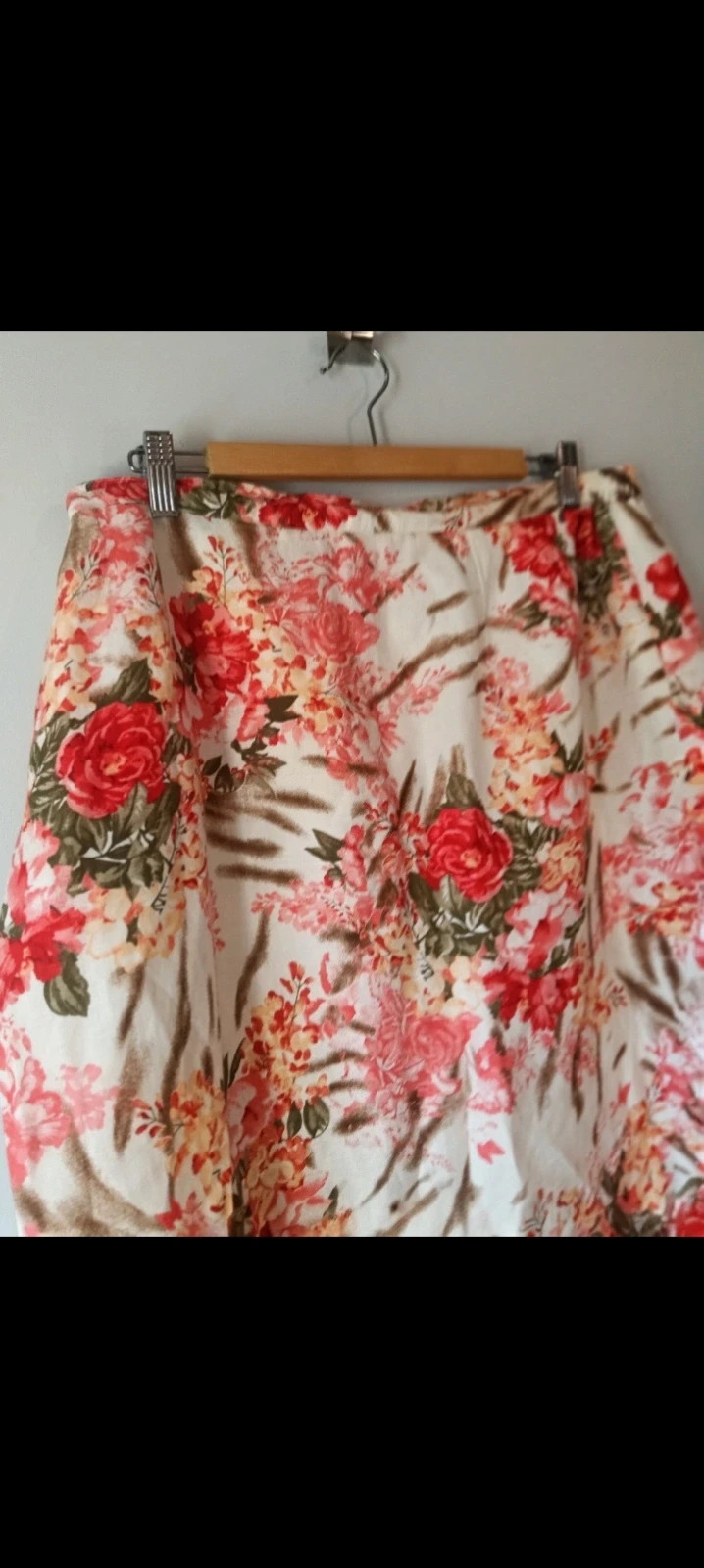 Falda midi floral de lino Viral ACus - Talla 54 (Plus Size) No envío por Vinteg Go 🙏 – acus – taille 7XL / 54 / 26 3