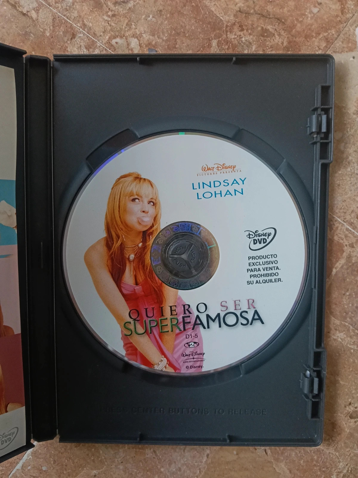 DVD Quiero ser superfamosa (Lindsay Lohan) - Disney 🎬 viral 🔥 3